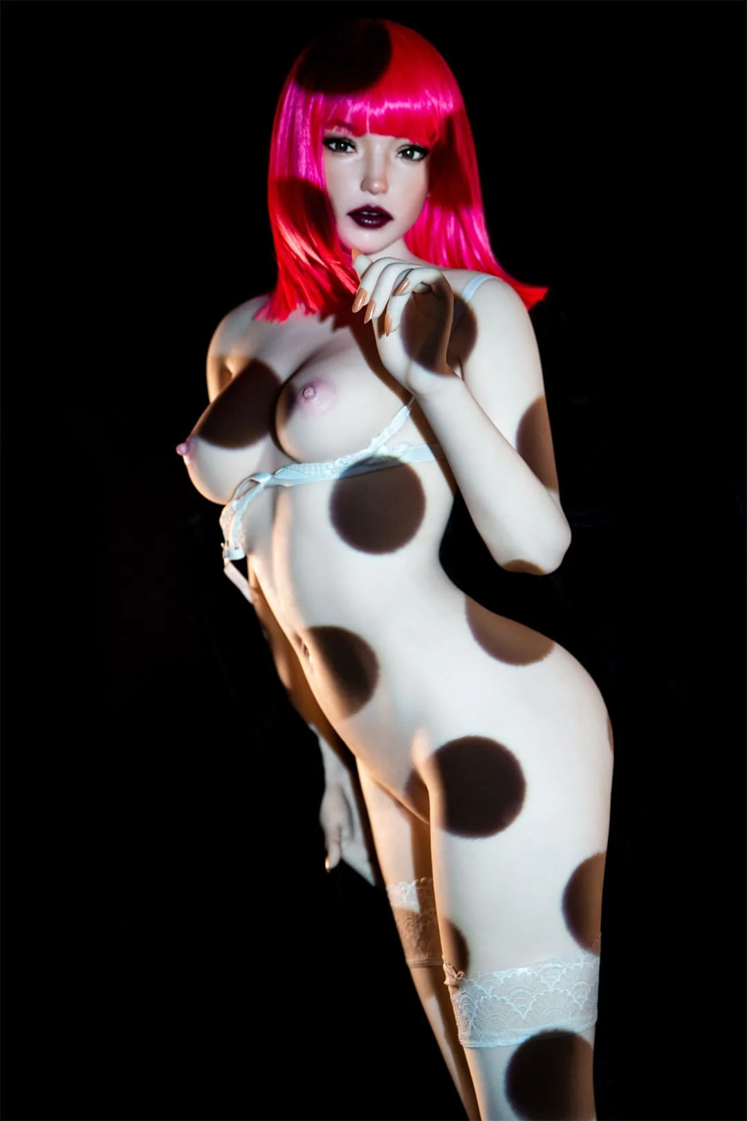 sex doll RCClimax Doll丨157cm (5ft2″) Movable Jaw Silicone Head + TPE Body Sex Doll - Polly - R C