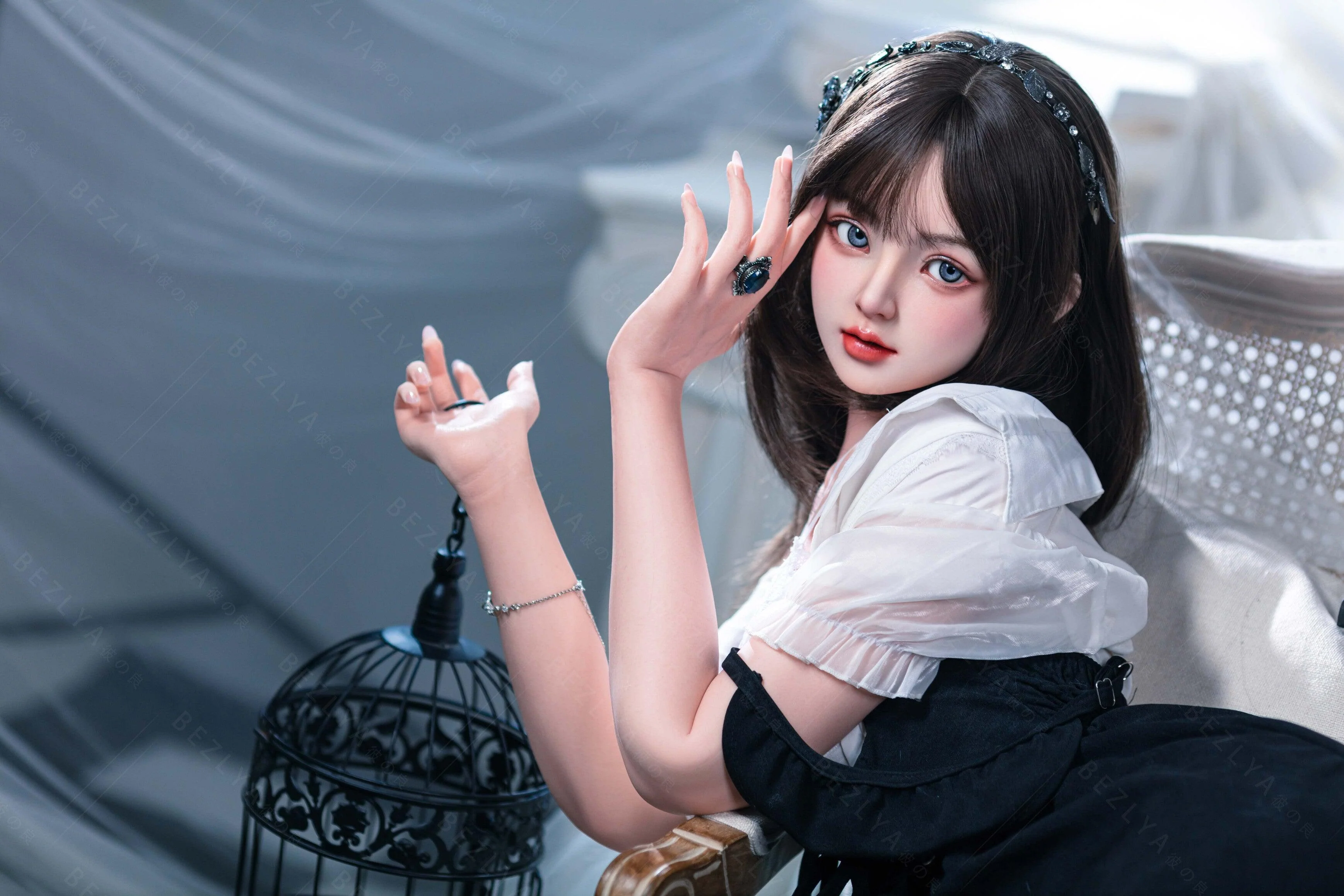 sex doll RCBezlya - Convallaria - 155cm/5ft1 - 2.1 B-cup - Silicone Sex Doll - R C