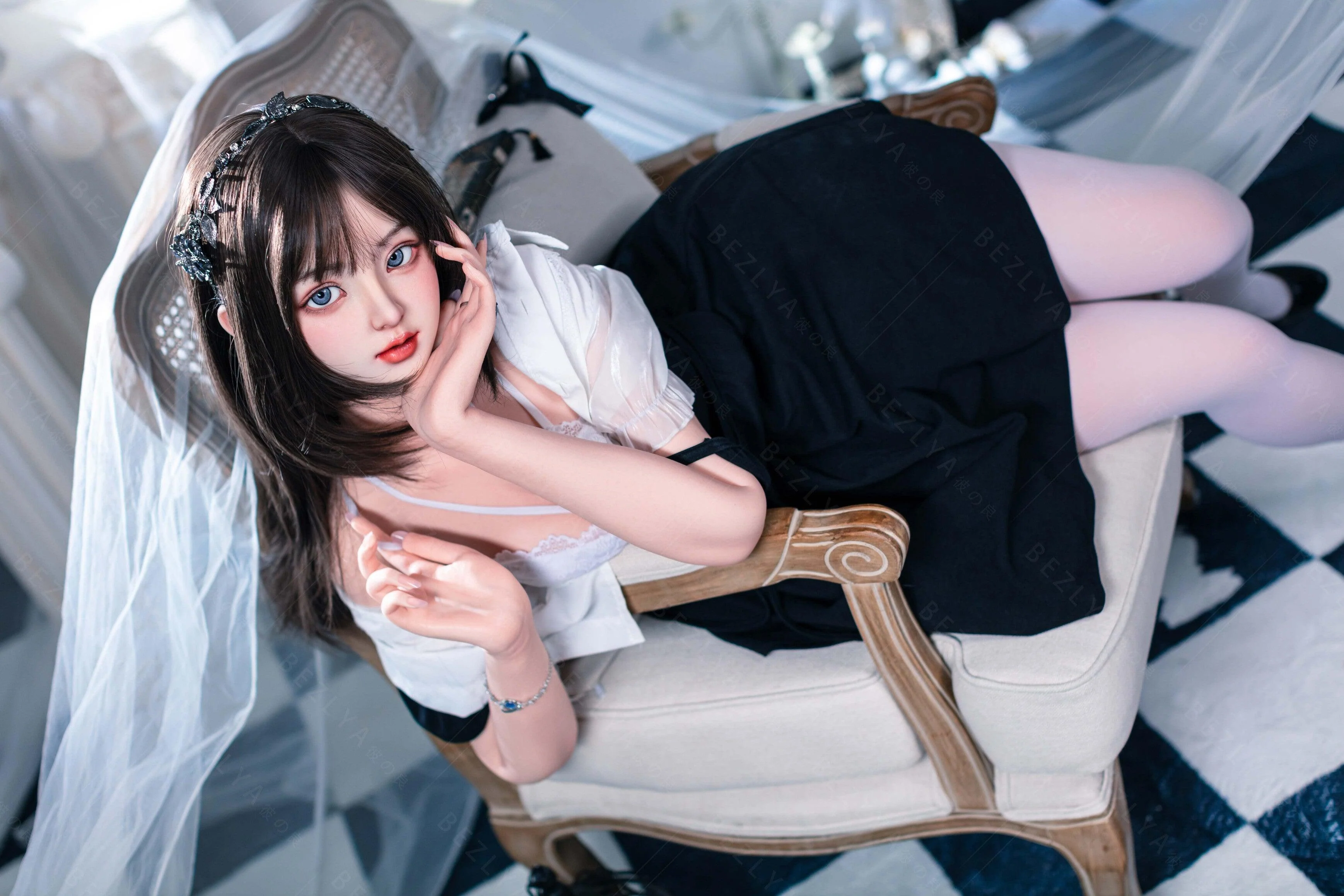 sex doll RCBezlya - Convallaria - 155cm/5ft1 - 2.1 B-cup - Silicone Sex Doll - R C