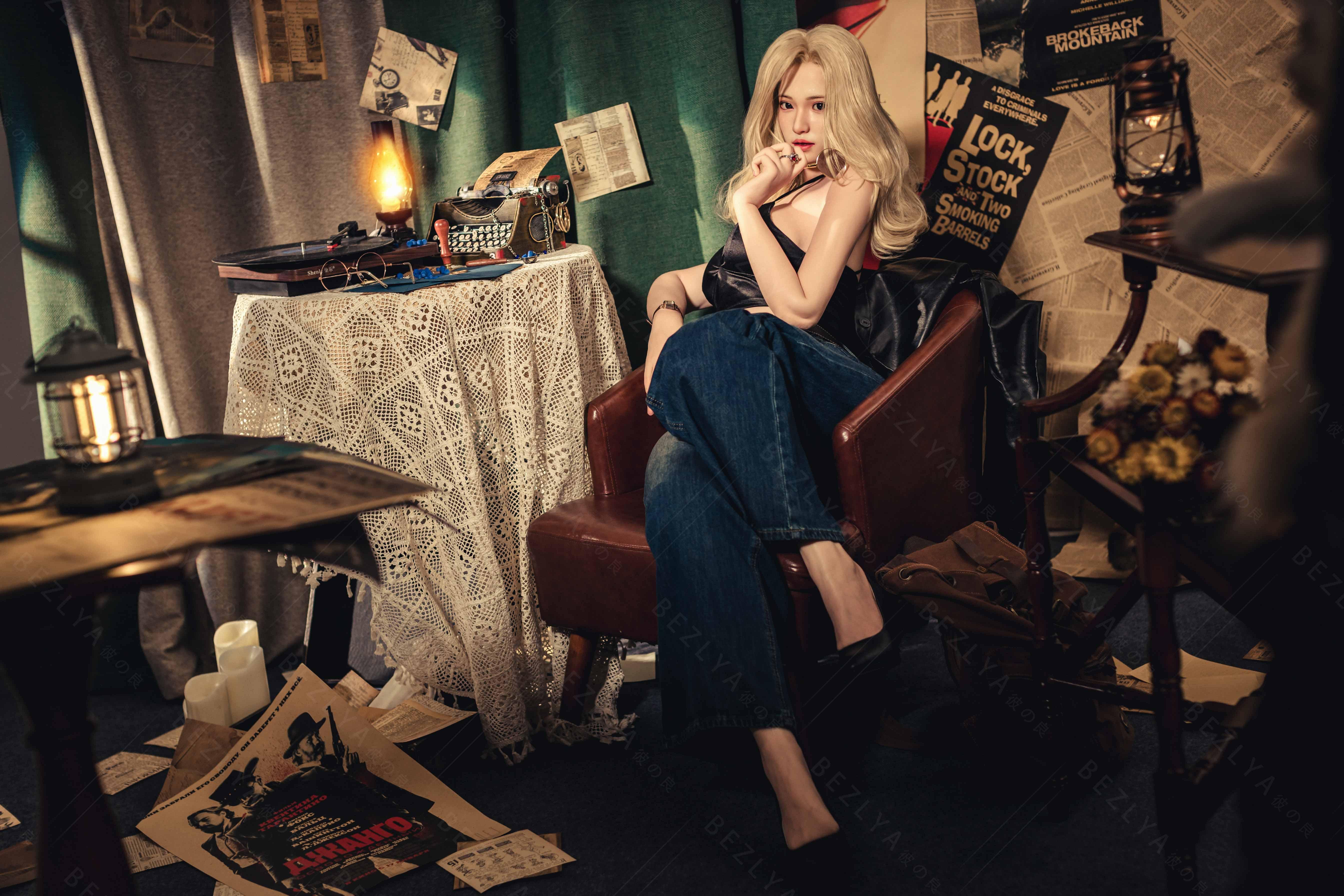 sex doll RCBezlya - Helianthus - 162cm/5ft3.75 - 2.2U A-cup - Silicone Sex Doll - R C