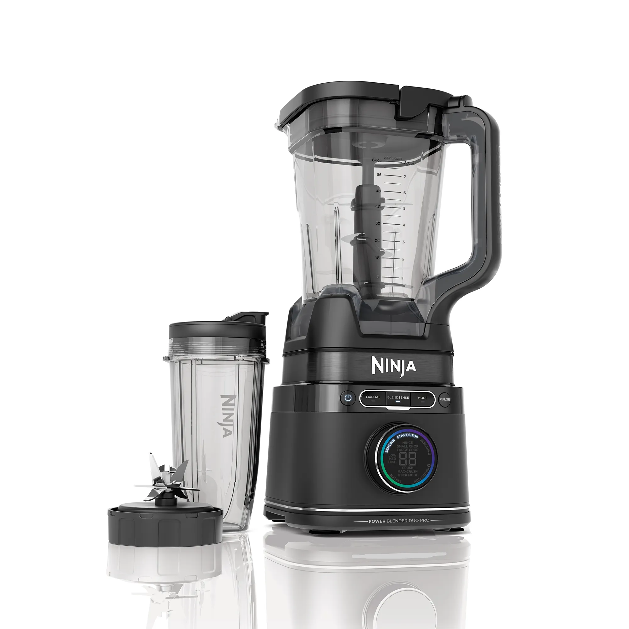 2026 Ninja Detect™ Duo® Power Blender Pro with BlendSense™ Technology – Intelligent Speed & Time Control for Smooth Results