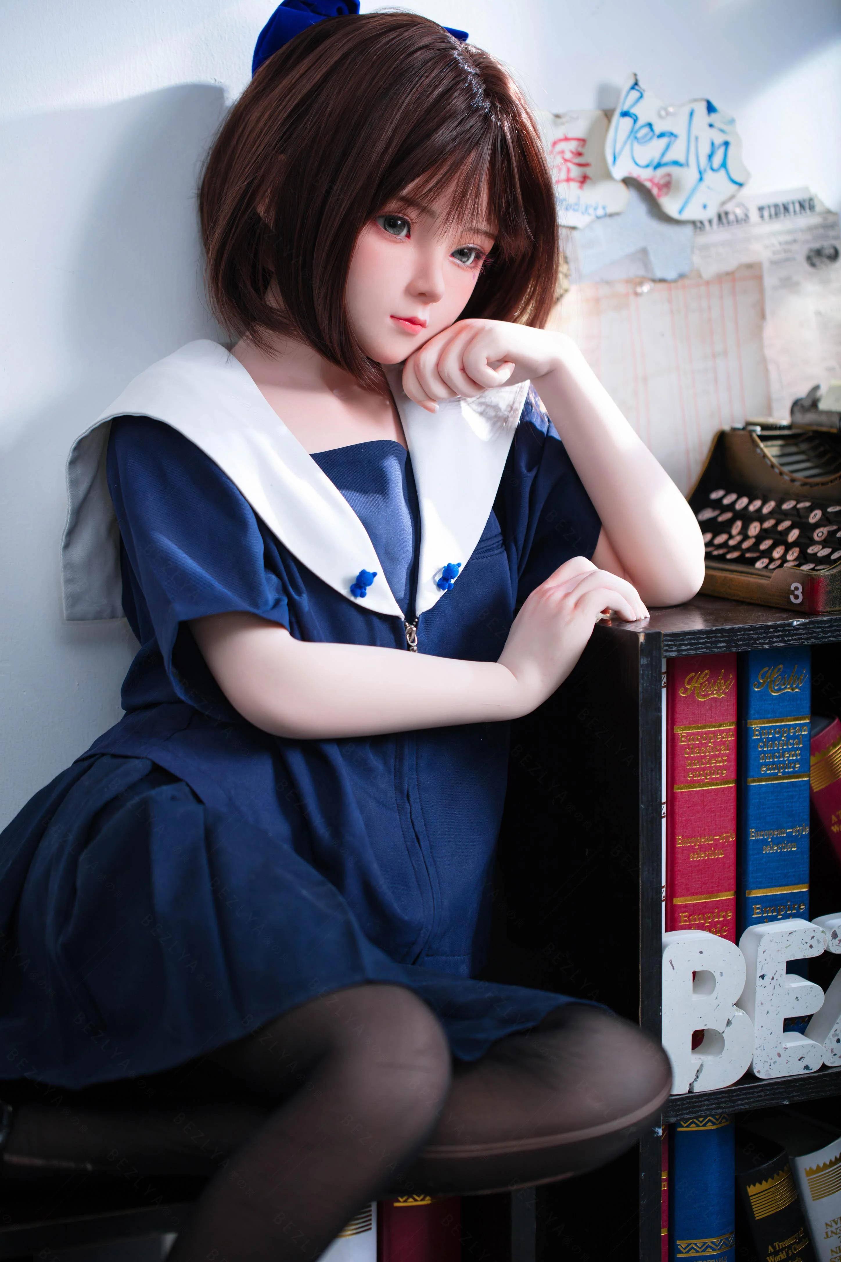 sex doll RCBezlya - Jasmine - 136cm/4ft5.5 - 2.1 AA-cup - Silicone Sex Doll - R C