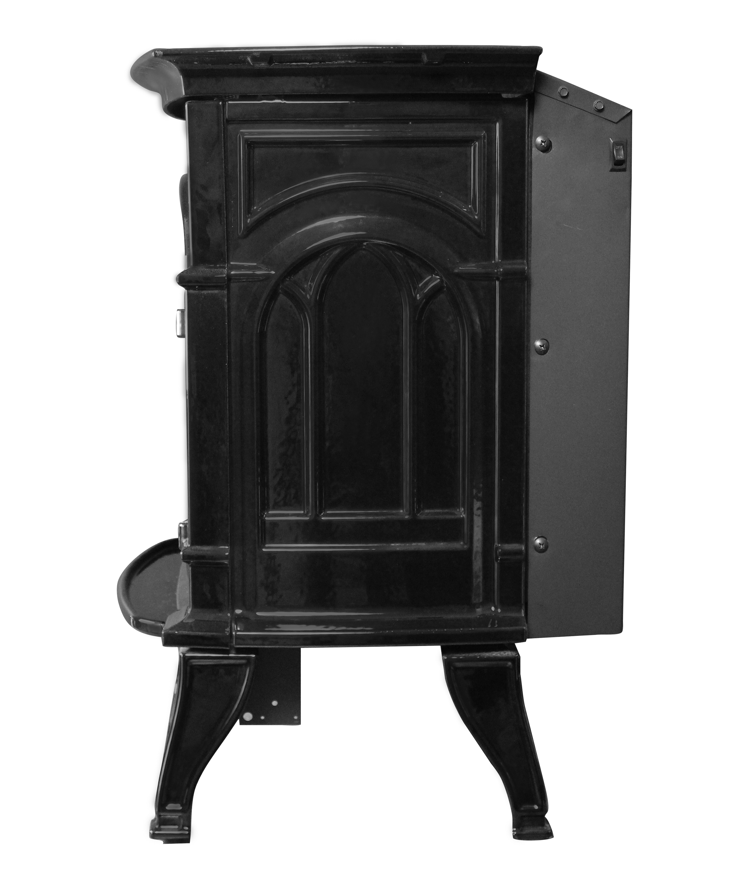 2026 Ashley Hearth 1000 sq ft. Vent-Free Natural Gas Stove, Black