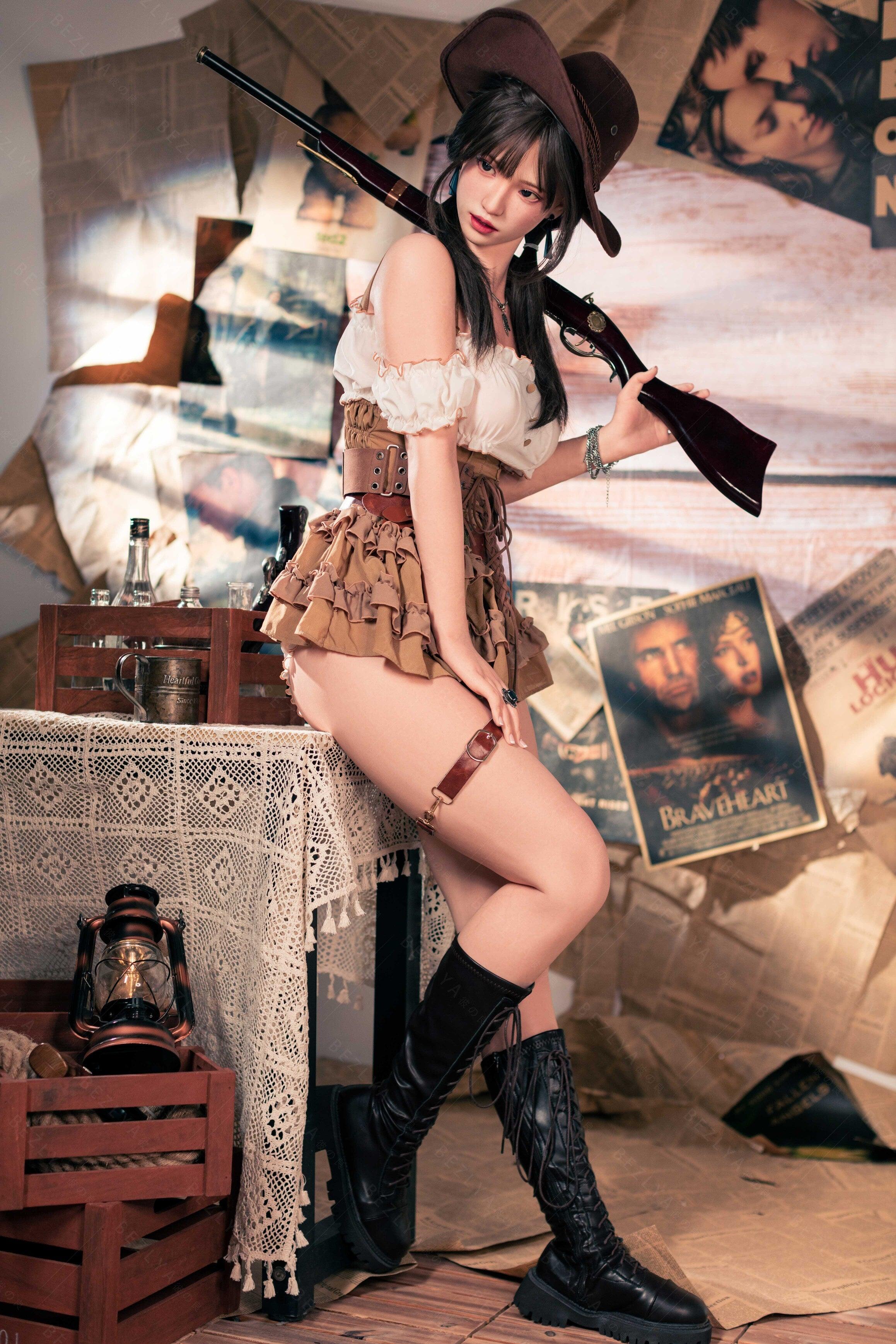 sex doll RCBezlya - Helianthus - 162cm/5ft3.75 - 2.2U A-cup - Silicone Sex Doll - R C