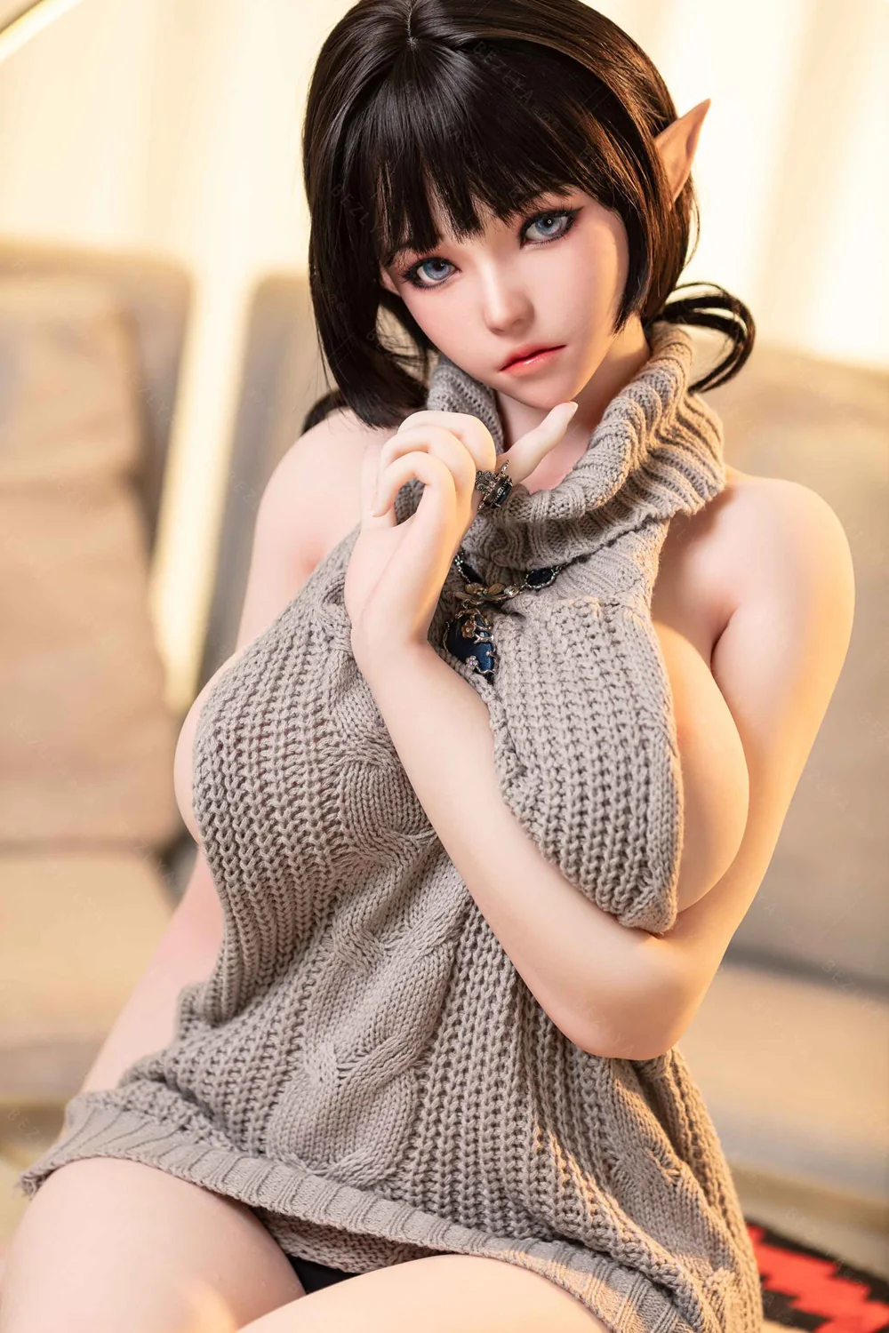 sex doll RCBezlya - Calla - 155cm/5ft1 - 2.0 F-cup - Silicone Head + TPE Body Sex Doll - R C