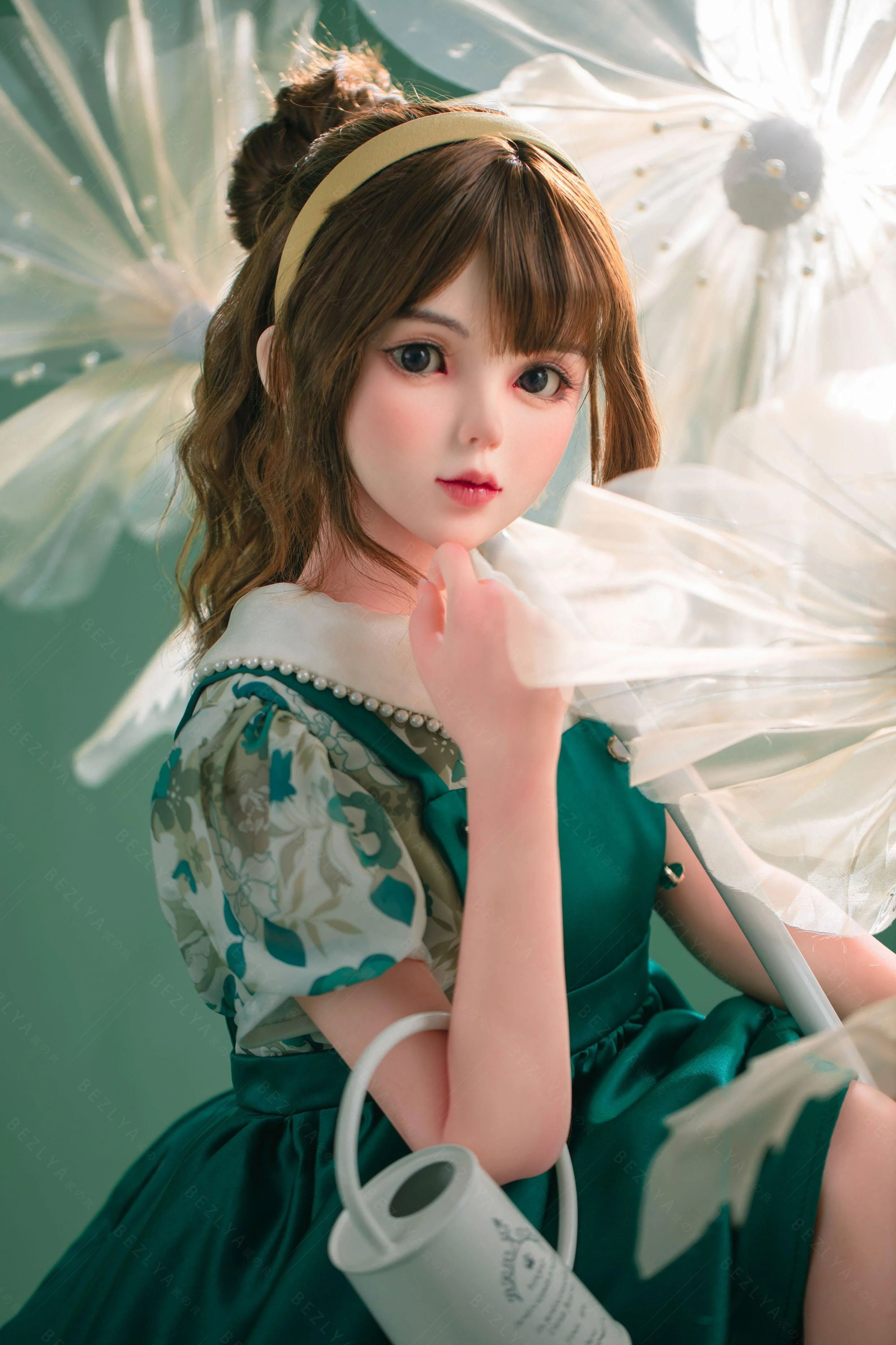 sex doll RCBezlya - Ruriokoshi - 138cm/4ft6.25 - 2.0 AA-cup - Silicone Head + TPE Body Sex Doll - R C