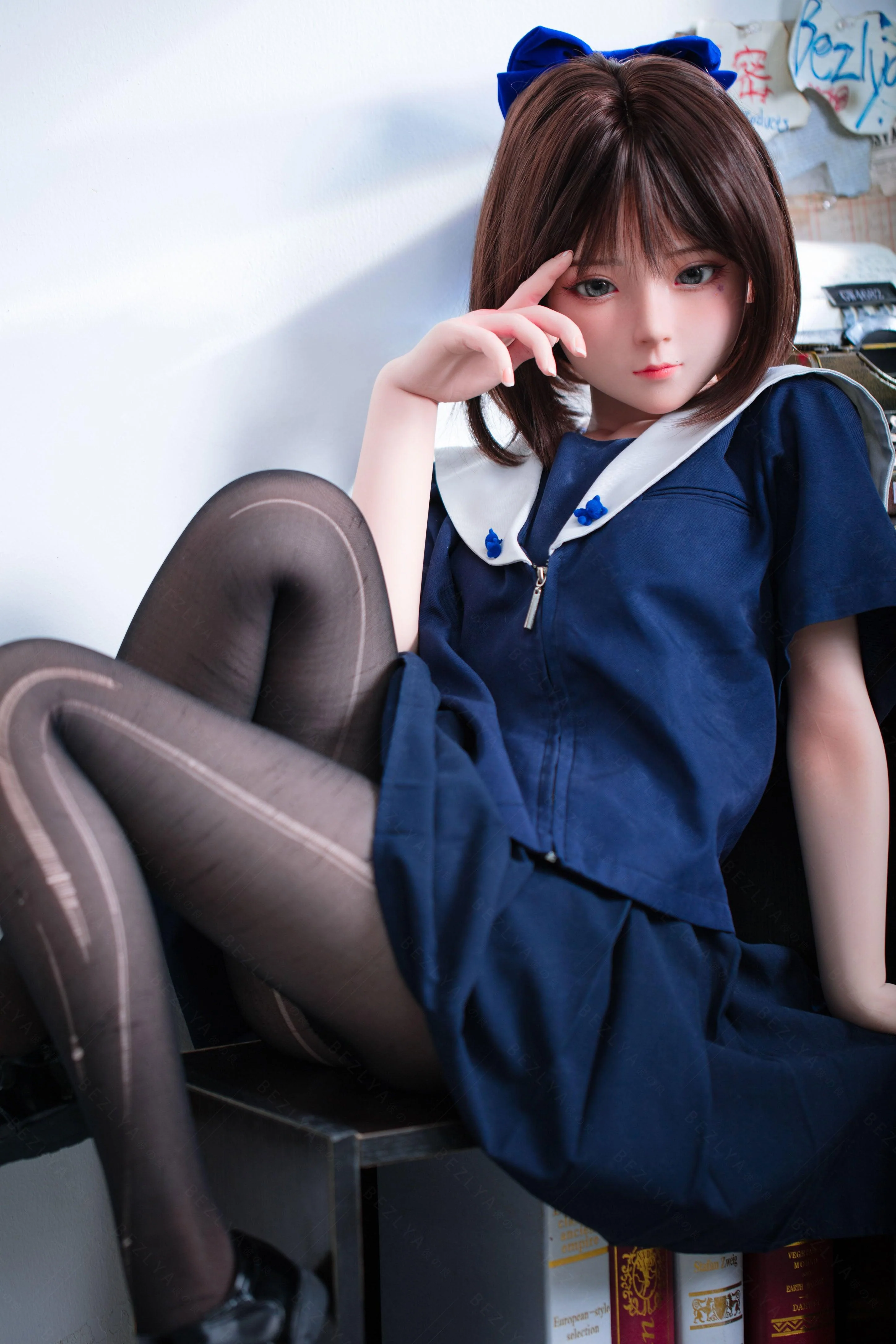 sex doll RCBezlya - Jasmine - 136cm/4ft5.5 - 2.1 AA-cup - Silicone Sex Doll - R C