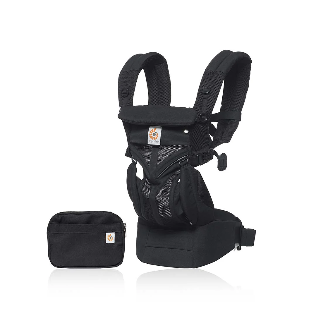 2026 Ergobaby Omni 360 Cool Air Mesh Carrier - Onyx Black