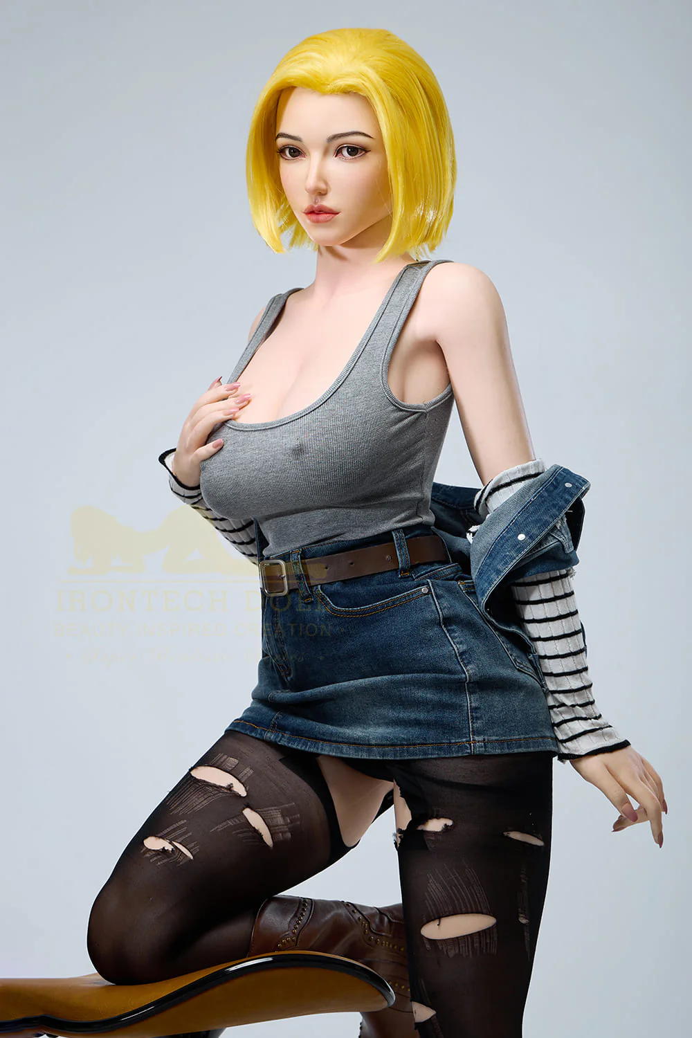 sex doll RC5ft3 / 159cm G-Cup Curvy Body  Silicone Japanese Sex Doll - Irontech Doll Jill - R C