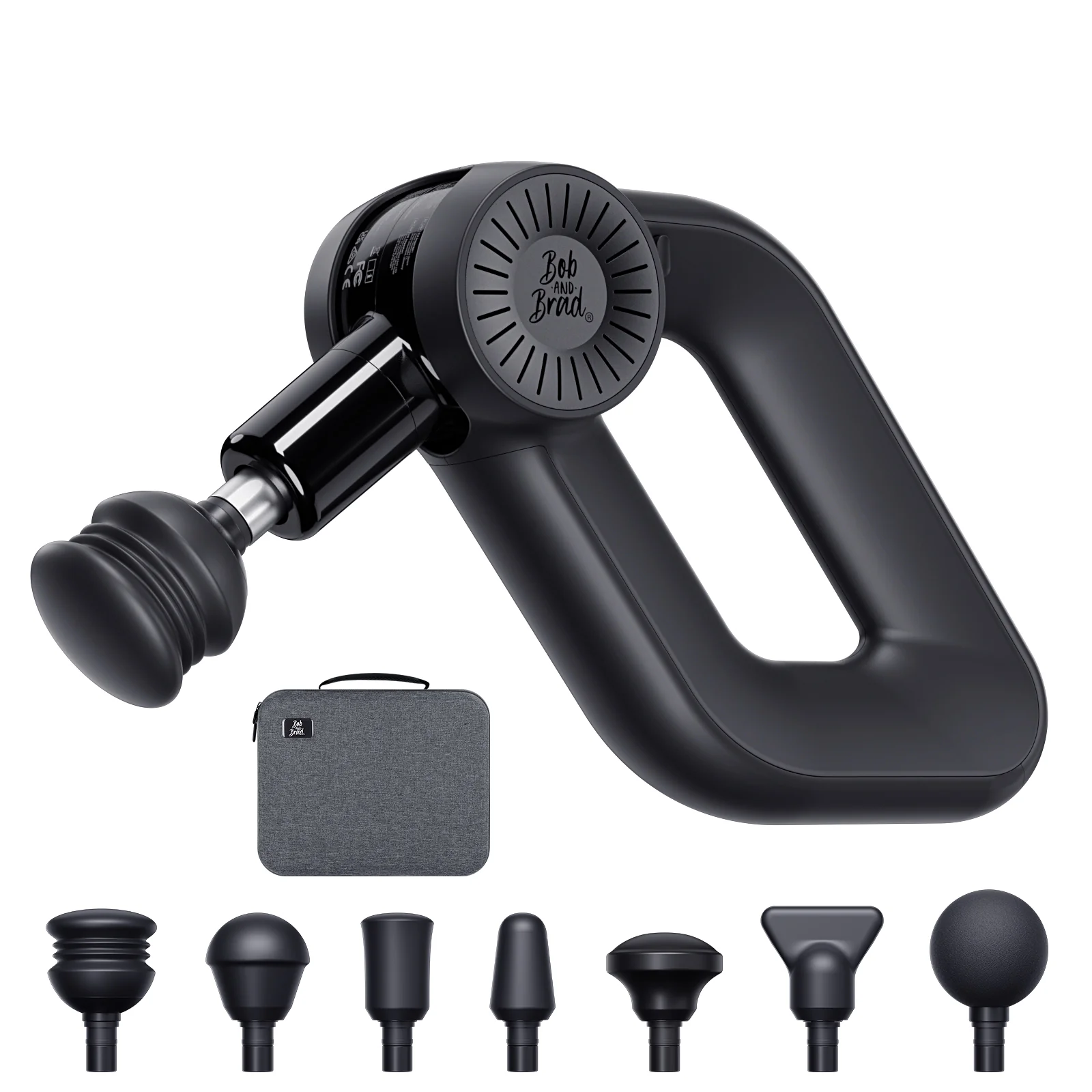 BOB AND BRAD D6 Professional Muscle Massager Gun Deep Tissue Percussion for Athletes Pain Relief