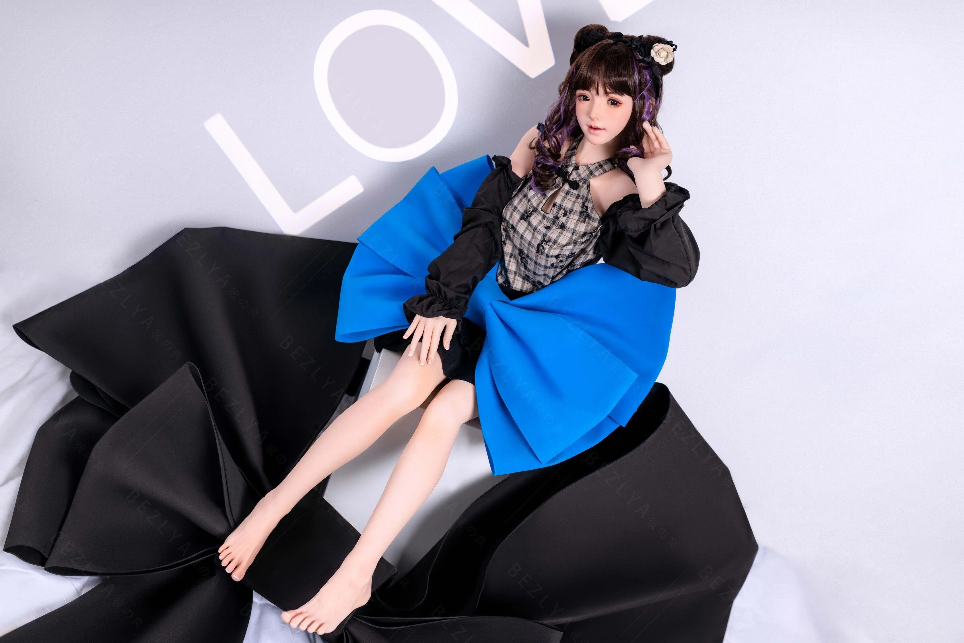 sex doll RCBezlya - Plsum - 150cm/4ft11 - 2.1 B-cup - Silicone Sex Doll - R C