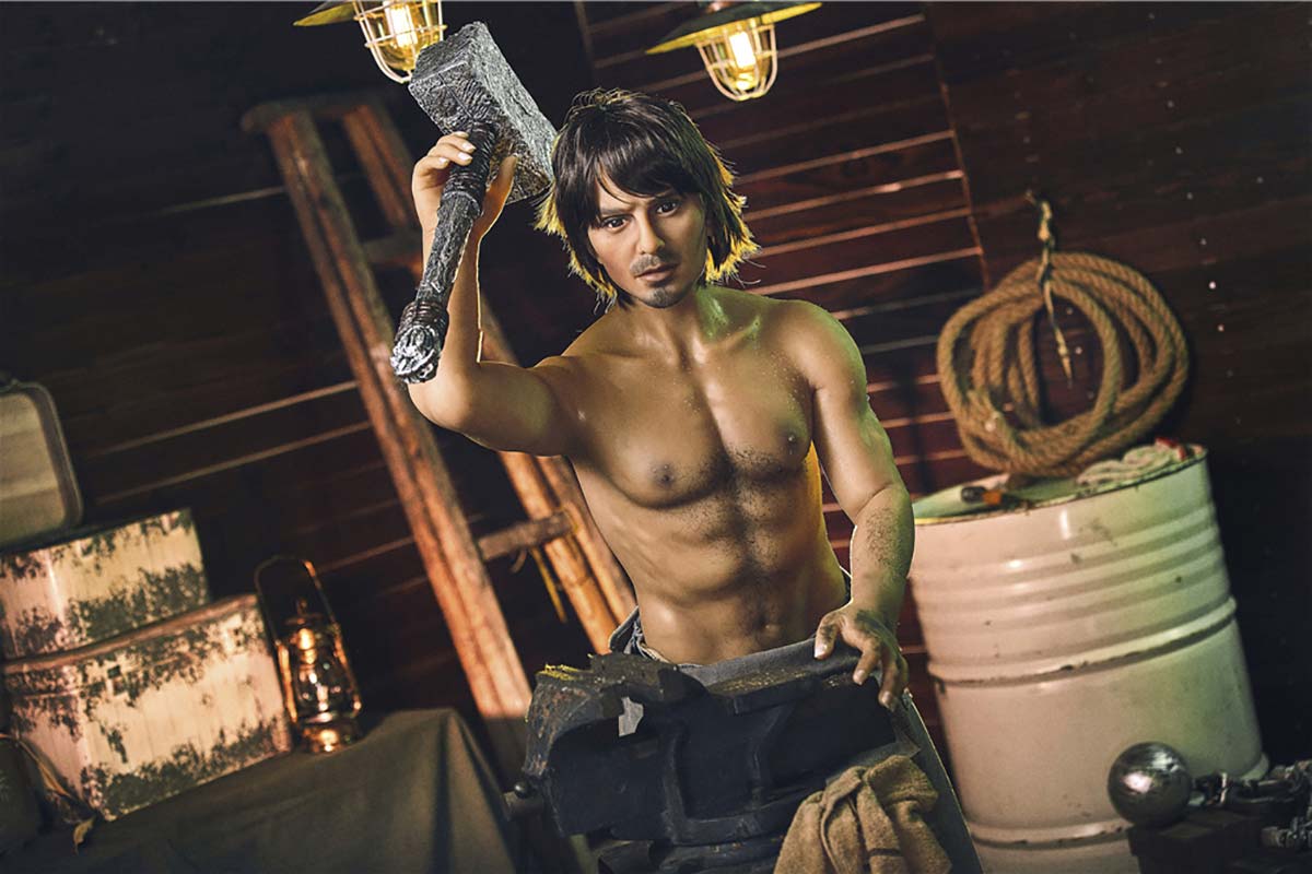 sex doll RC162cm (5ft4) F-Cup In Stock Male Sex Doll- Irontech Doll Tommy - R C