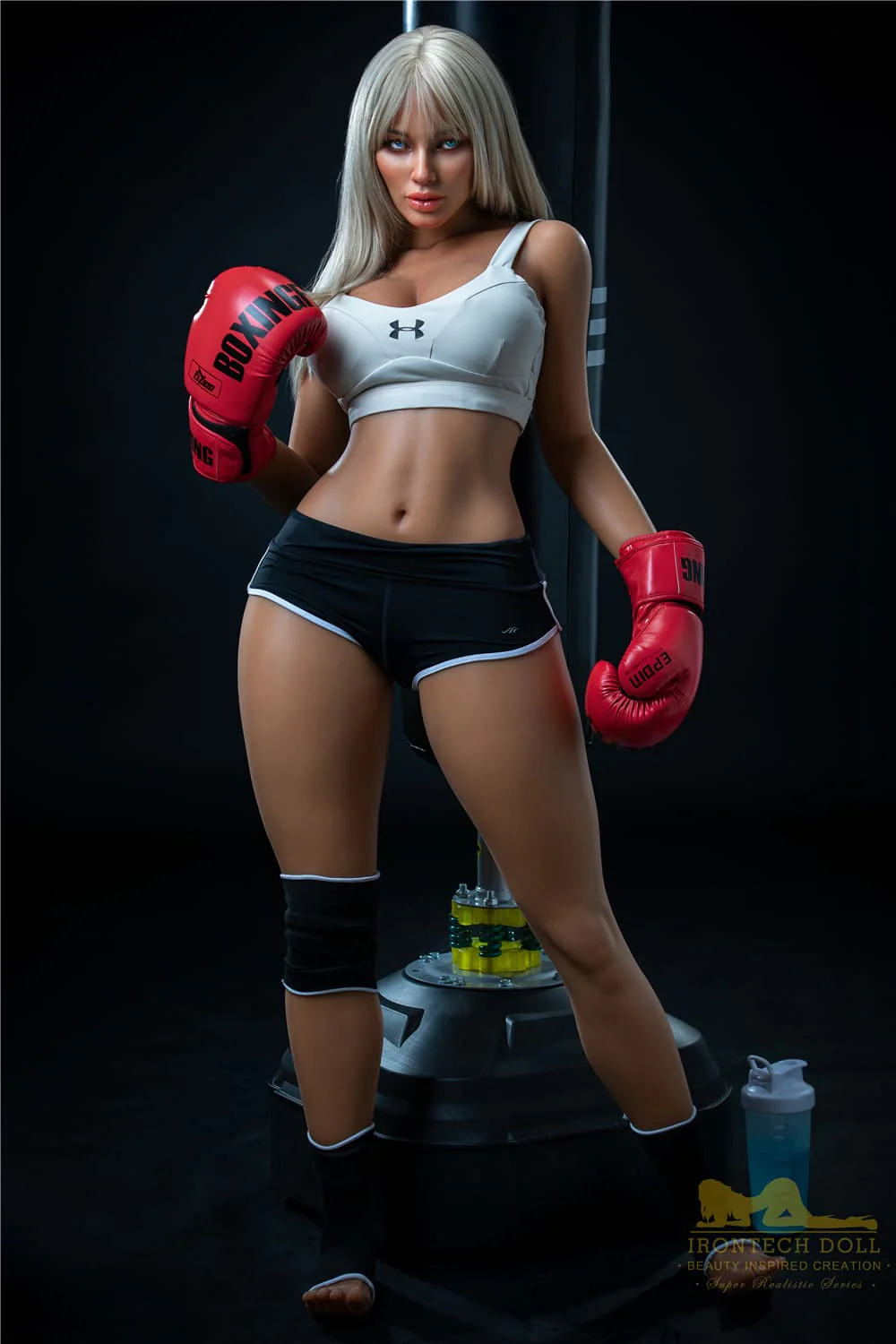 sex doll RC5ft5 / 164cm Taned Silicone Hot Sale Sex Doll Boxing Set - Irontech Doll Hedy - R C