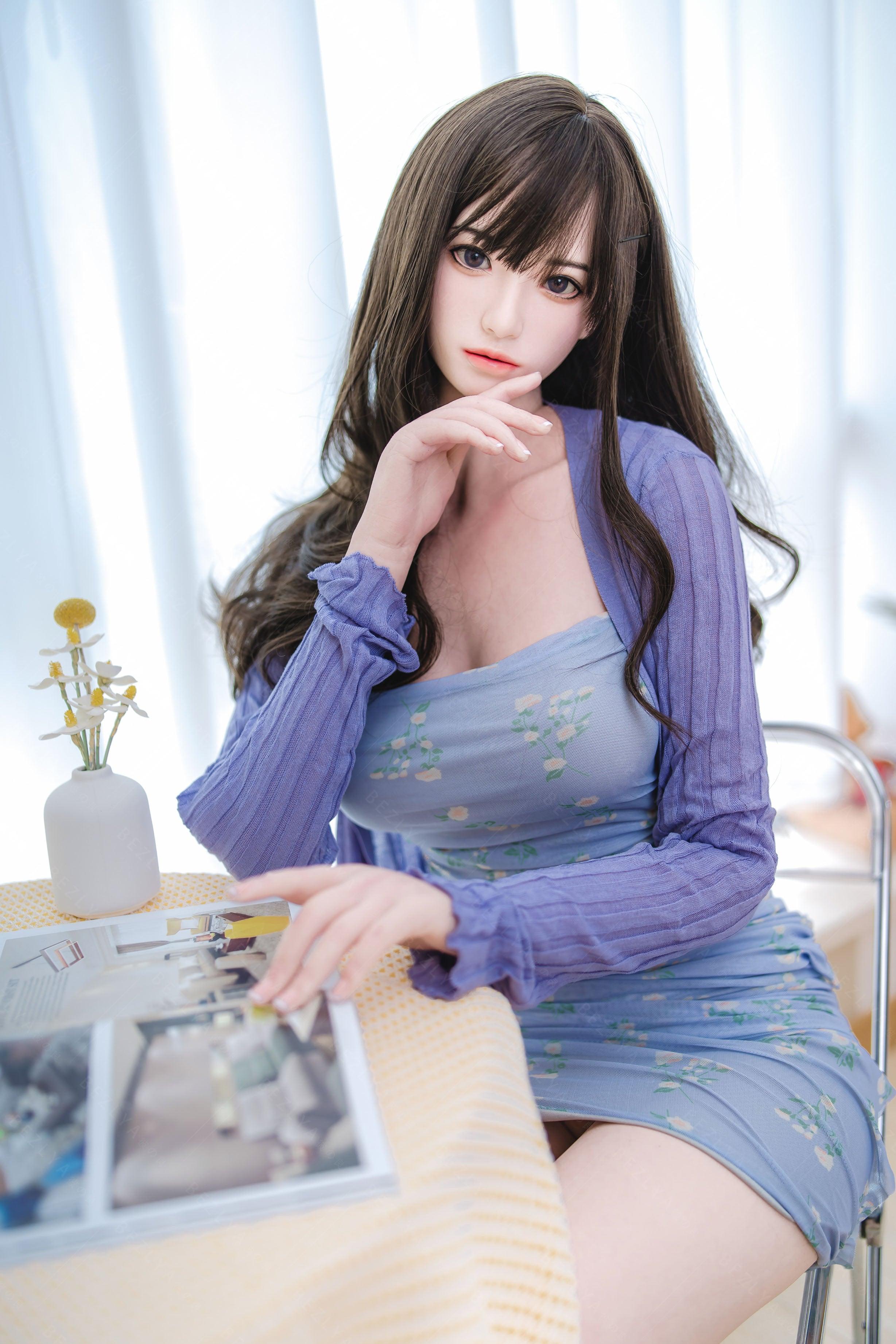 sex doll RCBezlya - Helianthus - 162cm/5ft3.75 - 2.2U A-cup - Silicone Sex Doll - R C