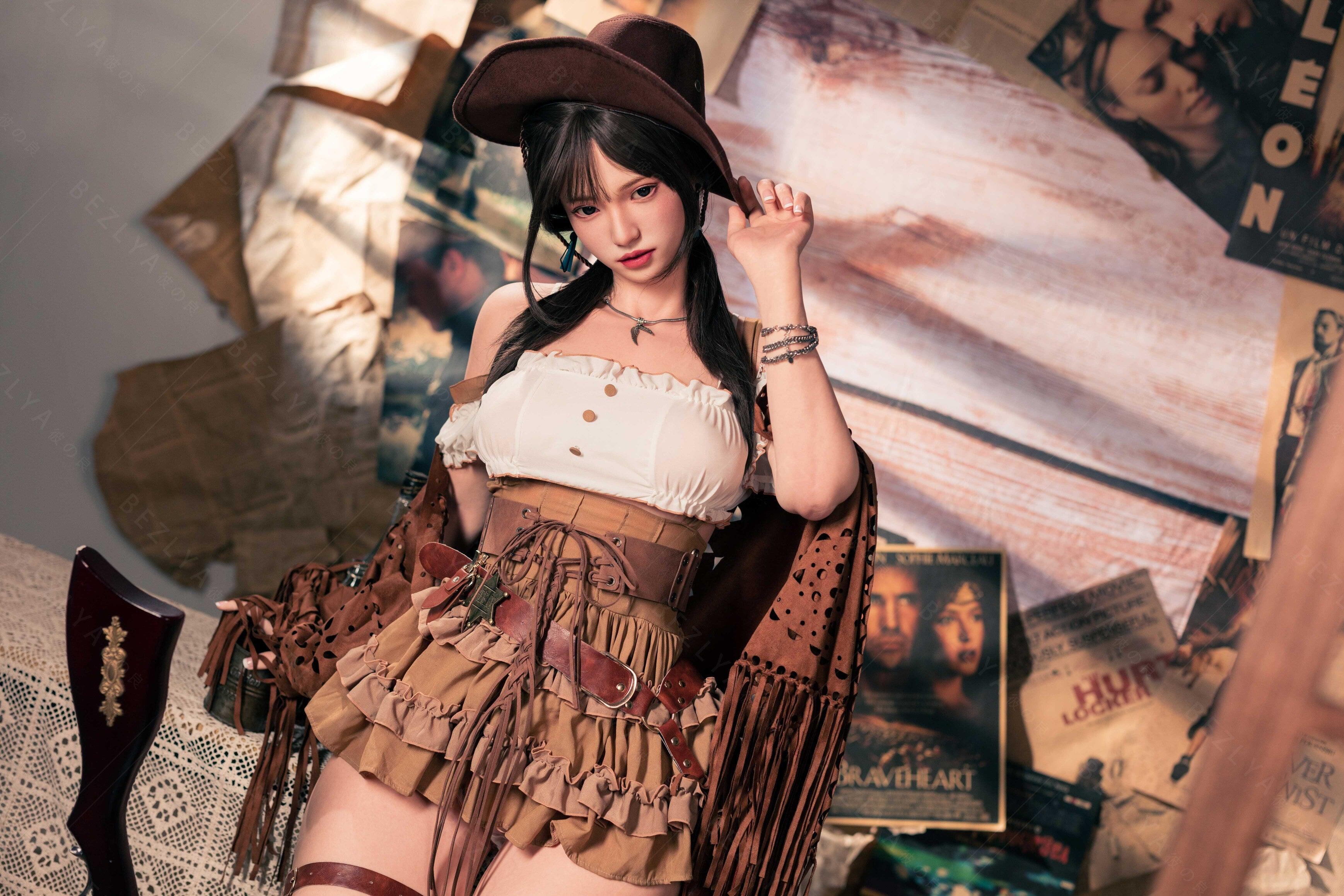 sex doll RCBezlya - Helianthus - 162cm/5ft3.75 - 2.2U A-cup - Silicone Sex Doll - R C