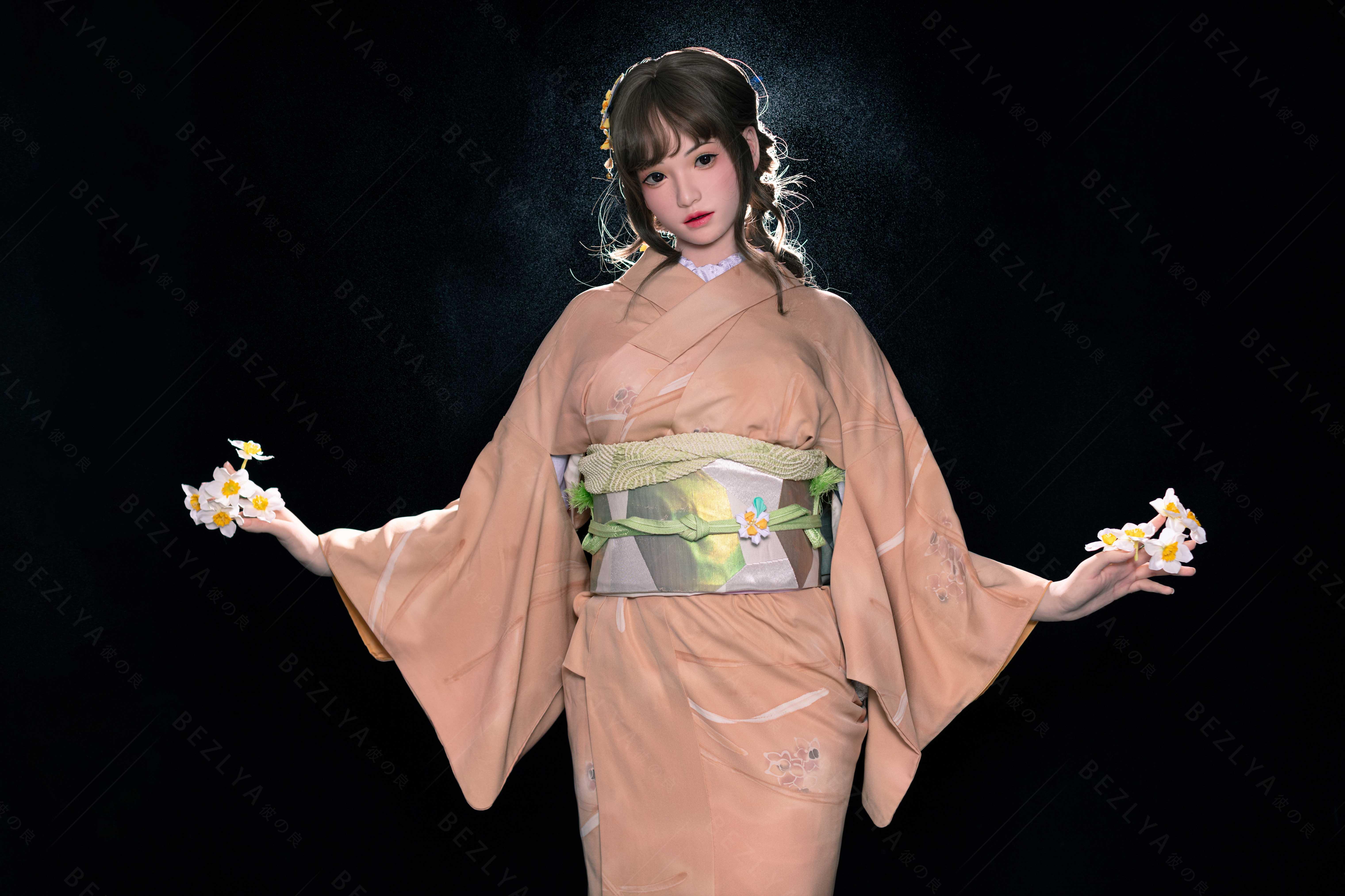 sex doll RCBezlya - Helianthus - 162cm/5ft3.75 - 2.2U A-cup - Silicone Sex Doll - R C