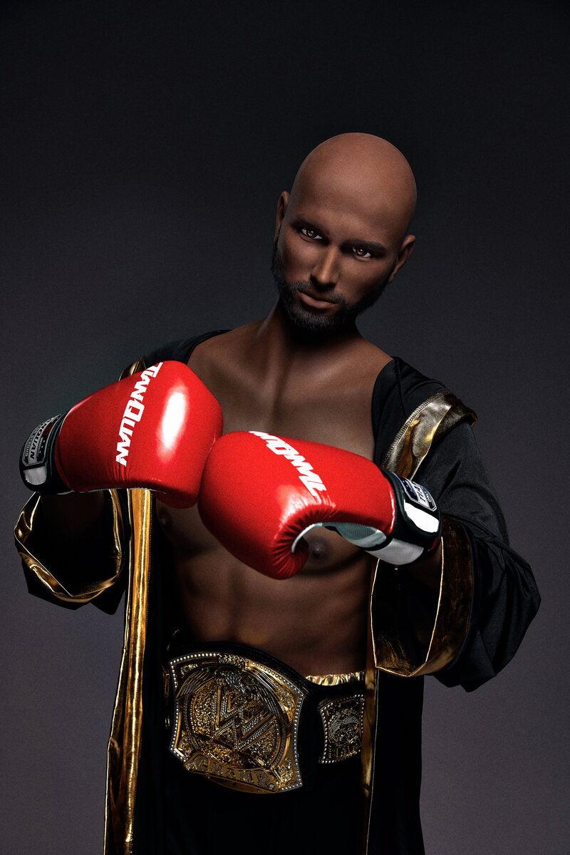 sex doll RCIrontech Doll -  Kevin (Black Skin) - 175cm/5ft9 Male - TPE Sex Doll - R C