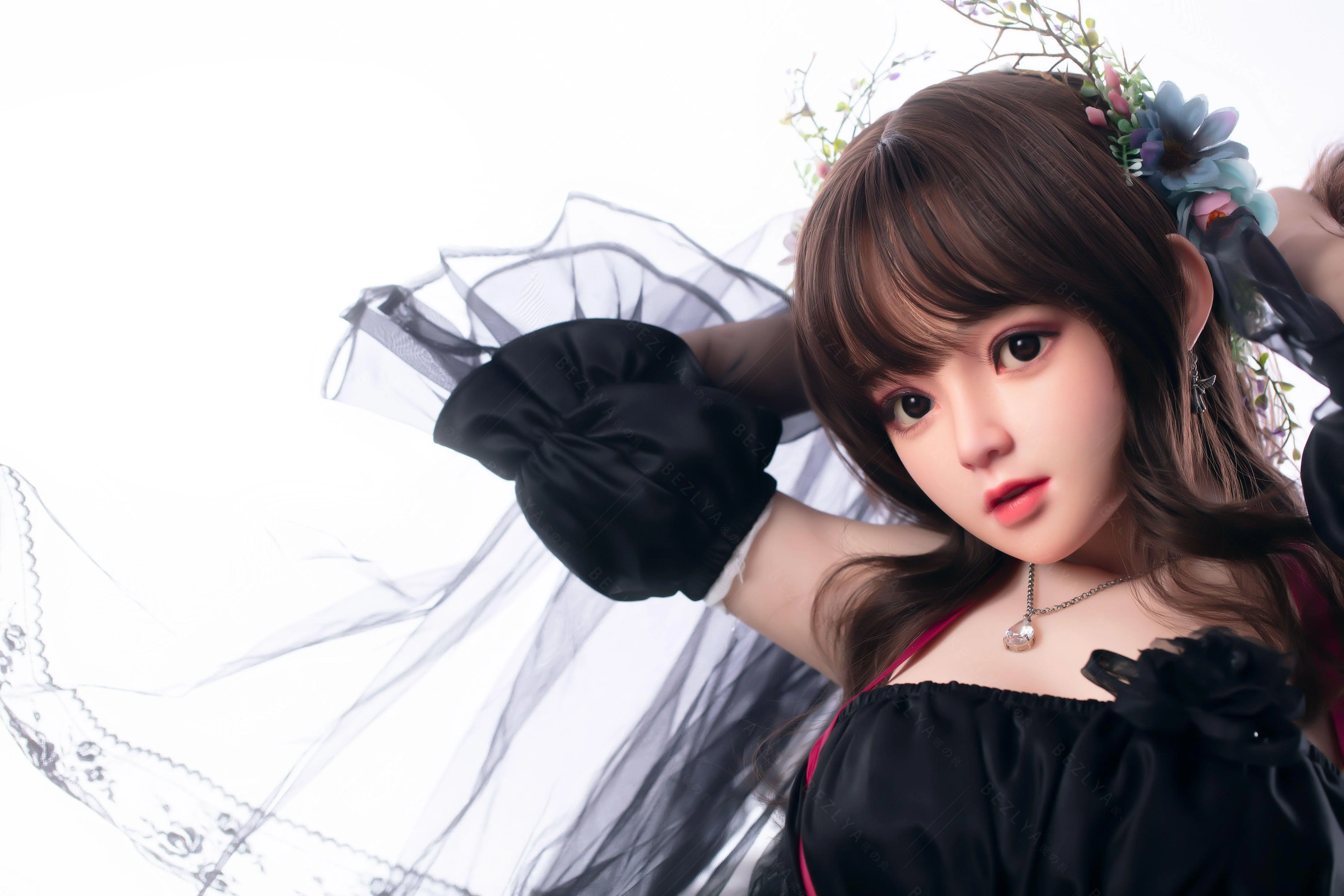 sex doll RCBezlya - Convallaria - 149cm/4ft10.75 - 2.0 D-cup - Silicone Head + TPE Body Sex Doll - R C