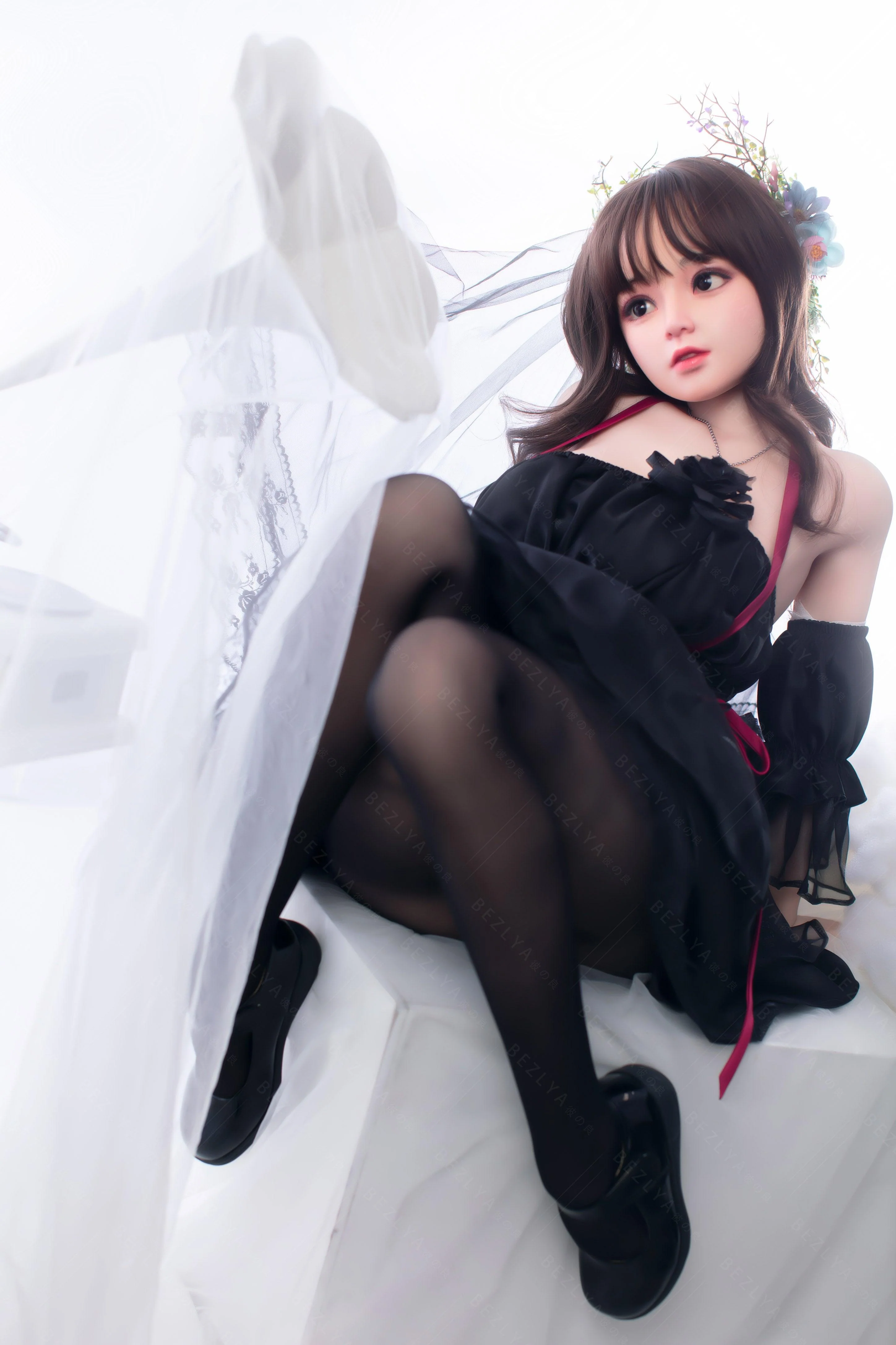 sex doll RCBezlya - Convallaria - 149cm/4ft10.75 - 2.0 D-cup - Silicone Head + TPE Body Sex Doll - R C