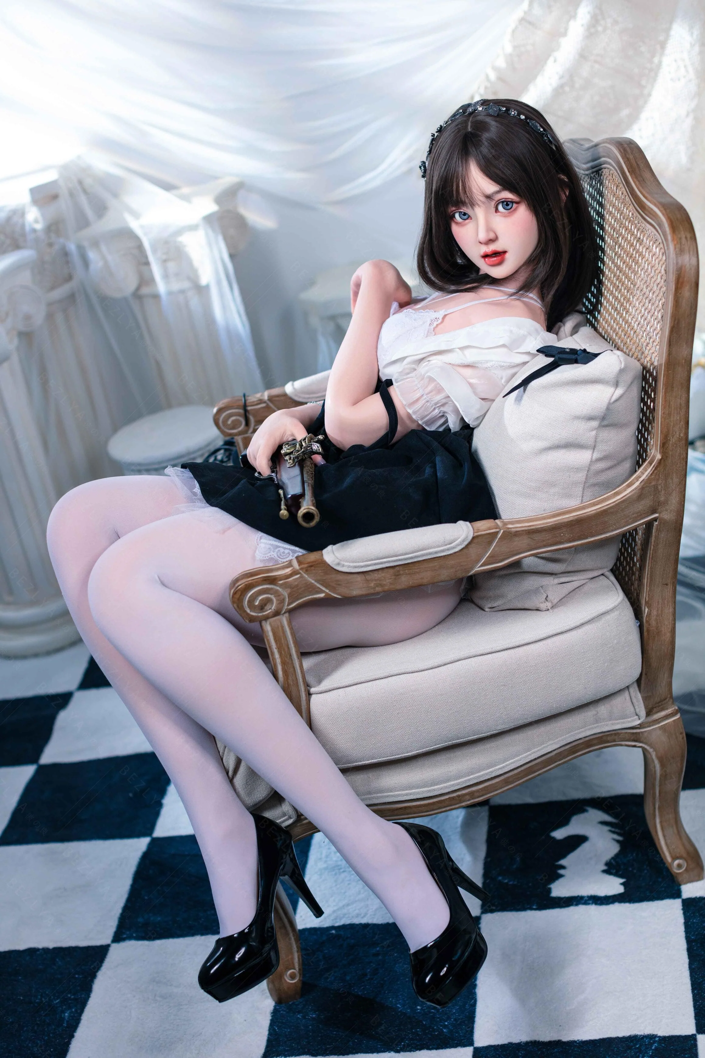 sex doll RCBezlya - Convallaria - 155cm/5ft1 - 2.1 B-cup - Silicone Sex Doll - R C