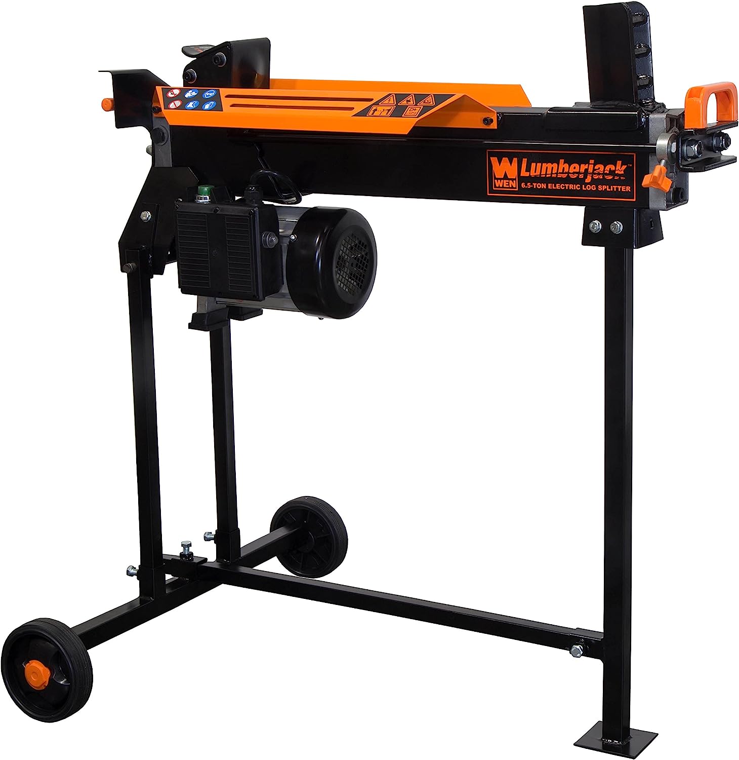 2026 WEN 56208 6.5-Ton Electric Log Splitter with Stand