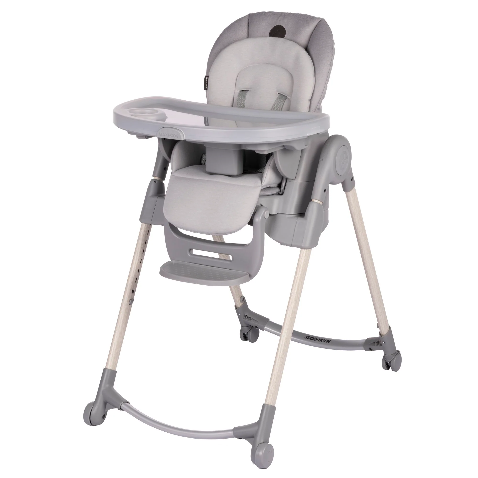 2026 Maxi-Cosi Minla 6-in-1 Convertible High Chair – Adjustable Recline, Height & Tray, Grows with Baby to Toddler