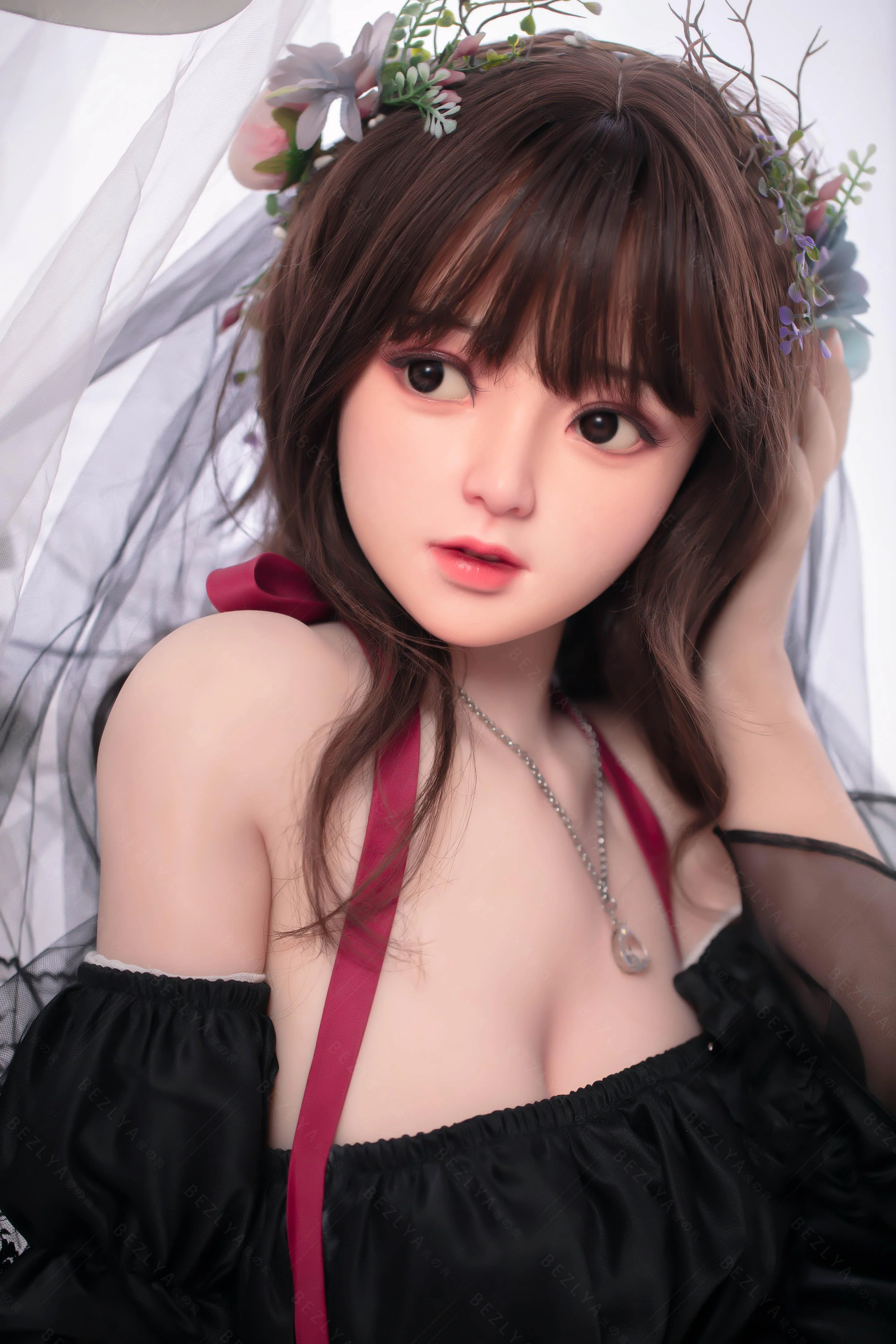 sex doll RCBezlya - Convallaria - 149cm/4ft10.75 - 2.0 D-cup - Silicone Head + TPE Body Sex Doll - R C