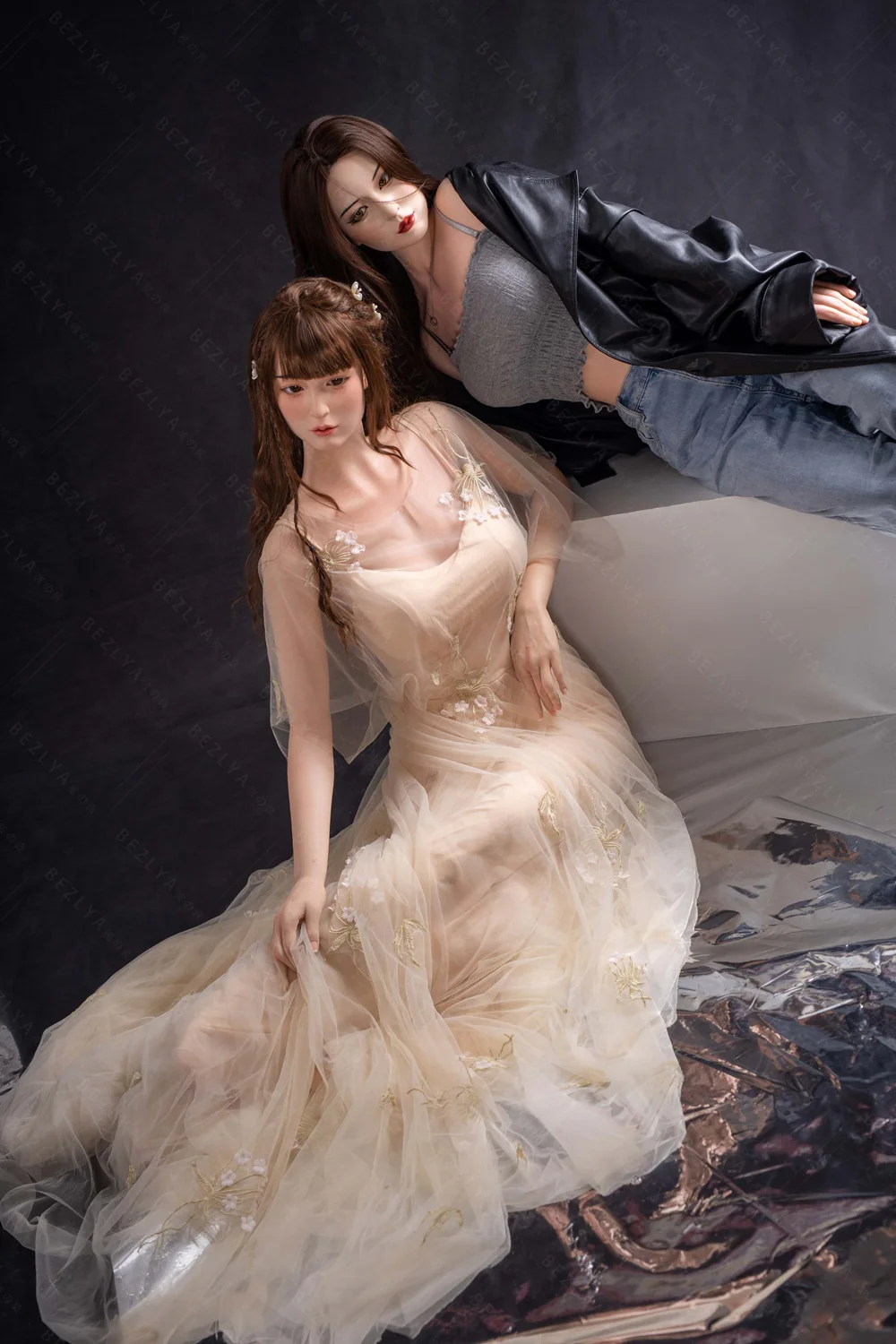 sex doll RCBezlya - DoubleFace - 163cm/5ft4 - 2.0 C-cup - Silicone Head + TPE Body Sex Doll - R C