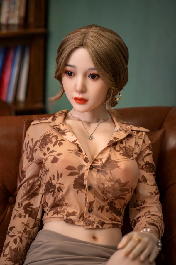 sex doll RC160cm / 5ft3 Natural Skin Sexy Charming Silicone Love Doll - Dime Doll: Sunny - R C