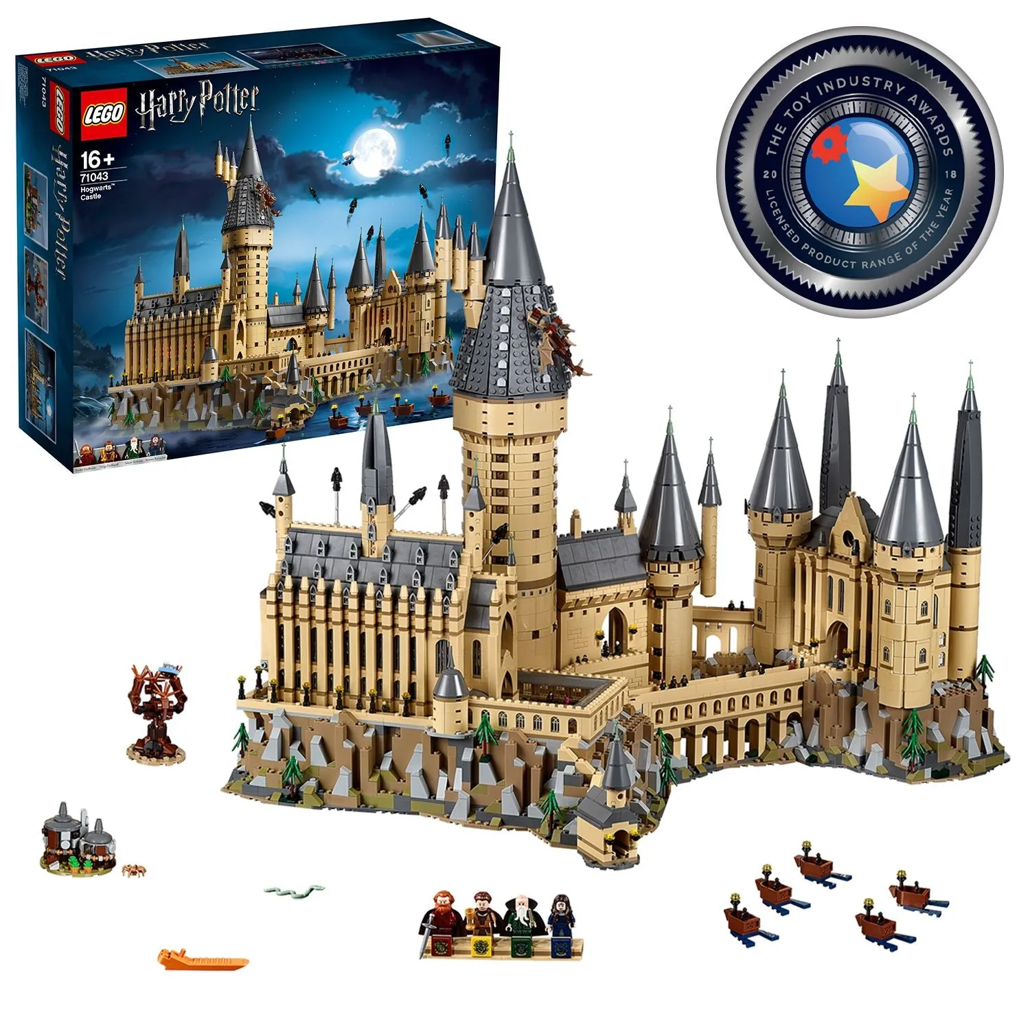 2026 LEGO Het Kasteel Zweinstein met 6.000 stenen 71043 Harry Potter