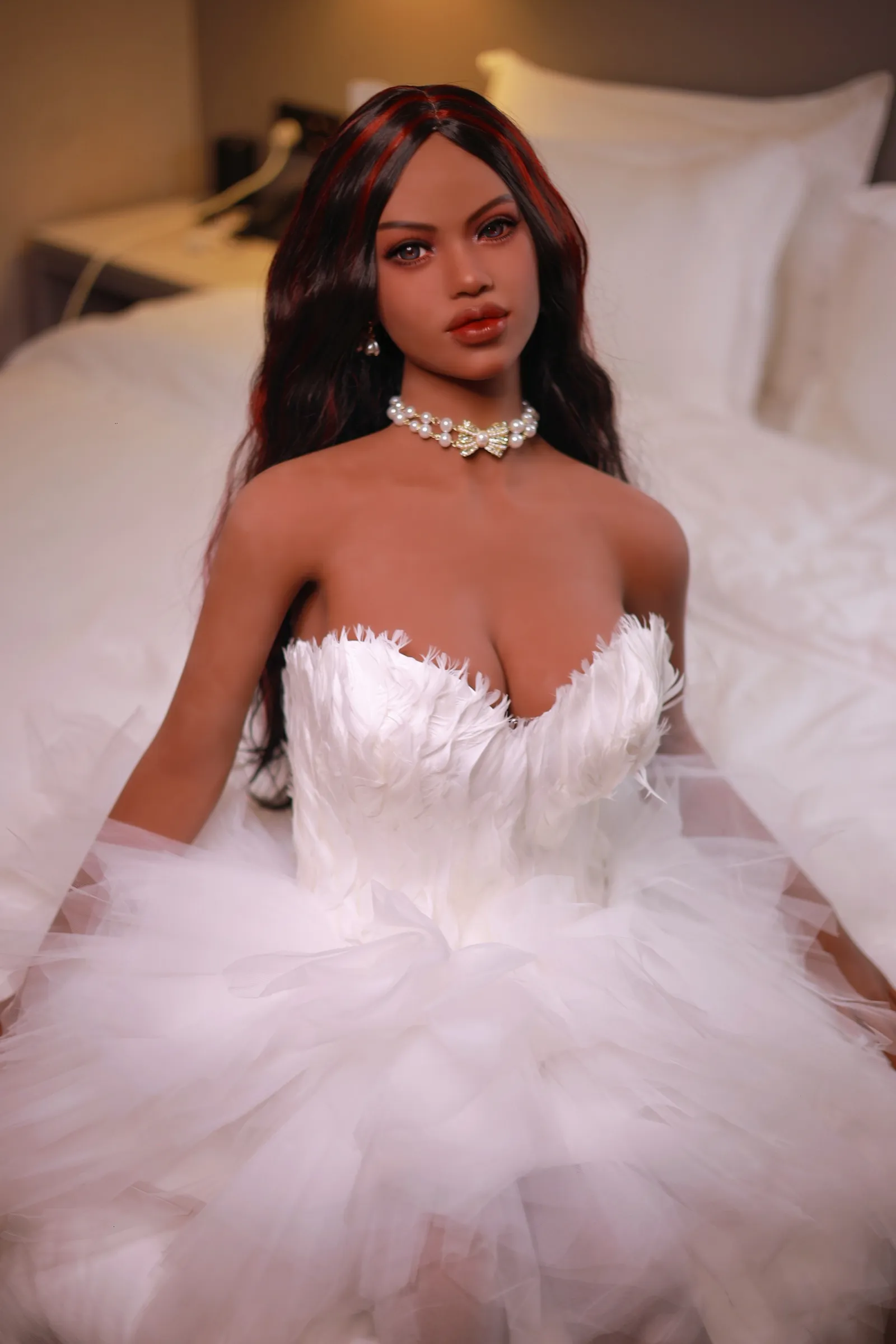 sex doll RCAIBEI Doll I In Stock 4ft7/140cm Black Female Sex Dolls - Berta - R C