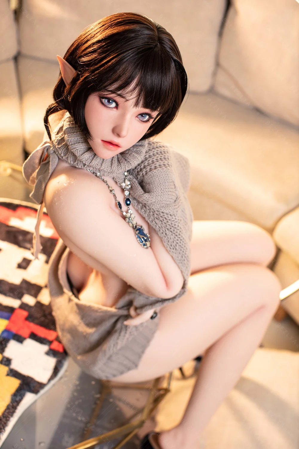 sex doll RCBezlya - Calla - 155cm/5ft1 - 2.0 F-cup - Silicone Head + TPE Body Sex Doll - R C