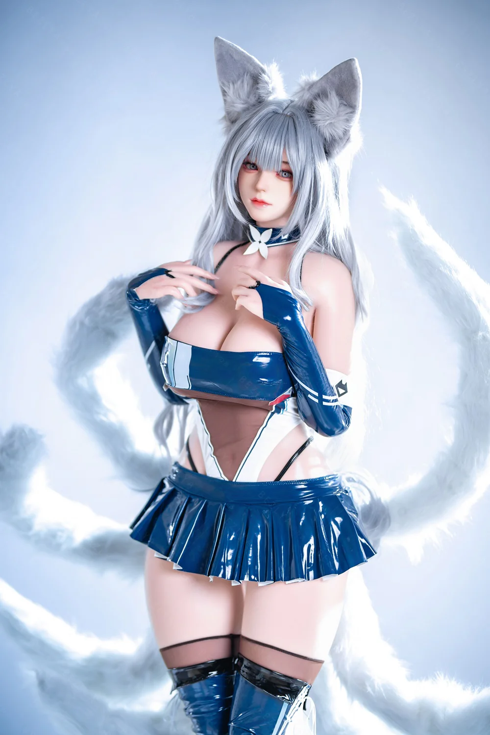 sex doll RCBezlya - Yulania & Campanula - 155cm/5ft1 - 2.2CF C-cup - Silicone Sex Doll - R C