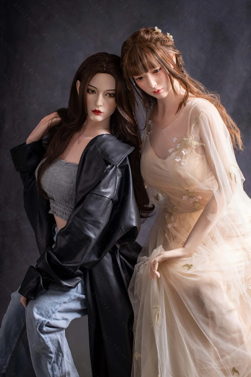 sex doll RCBezlya - DoubleFace - 163cm/5ft4 - 2.0 C-cup - Silicone Head + TPE Body Sex Doll - R C