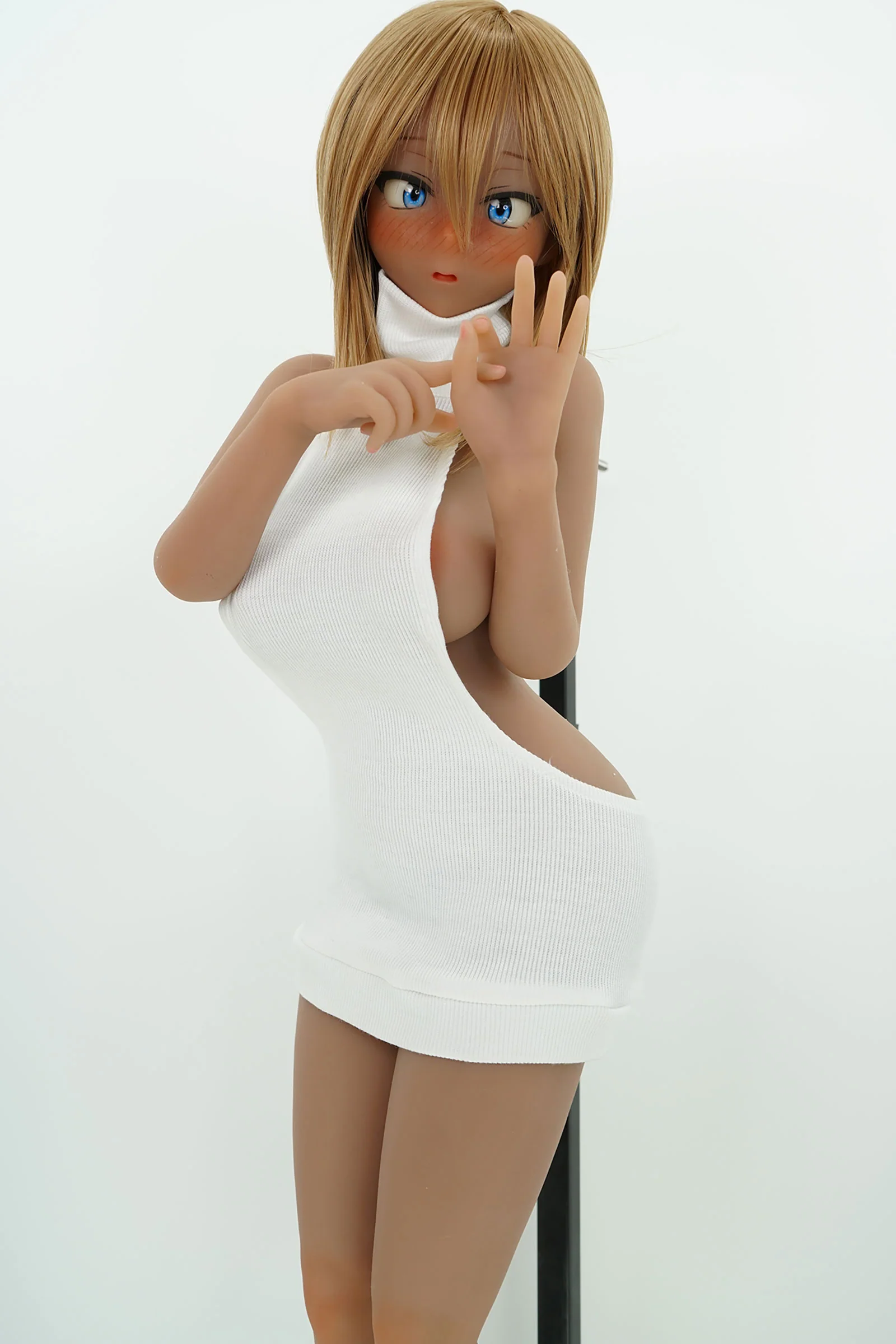 sex doll RCWhite Halter Dress for mini sex doll by Irokebijin - R C