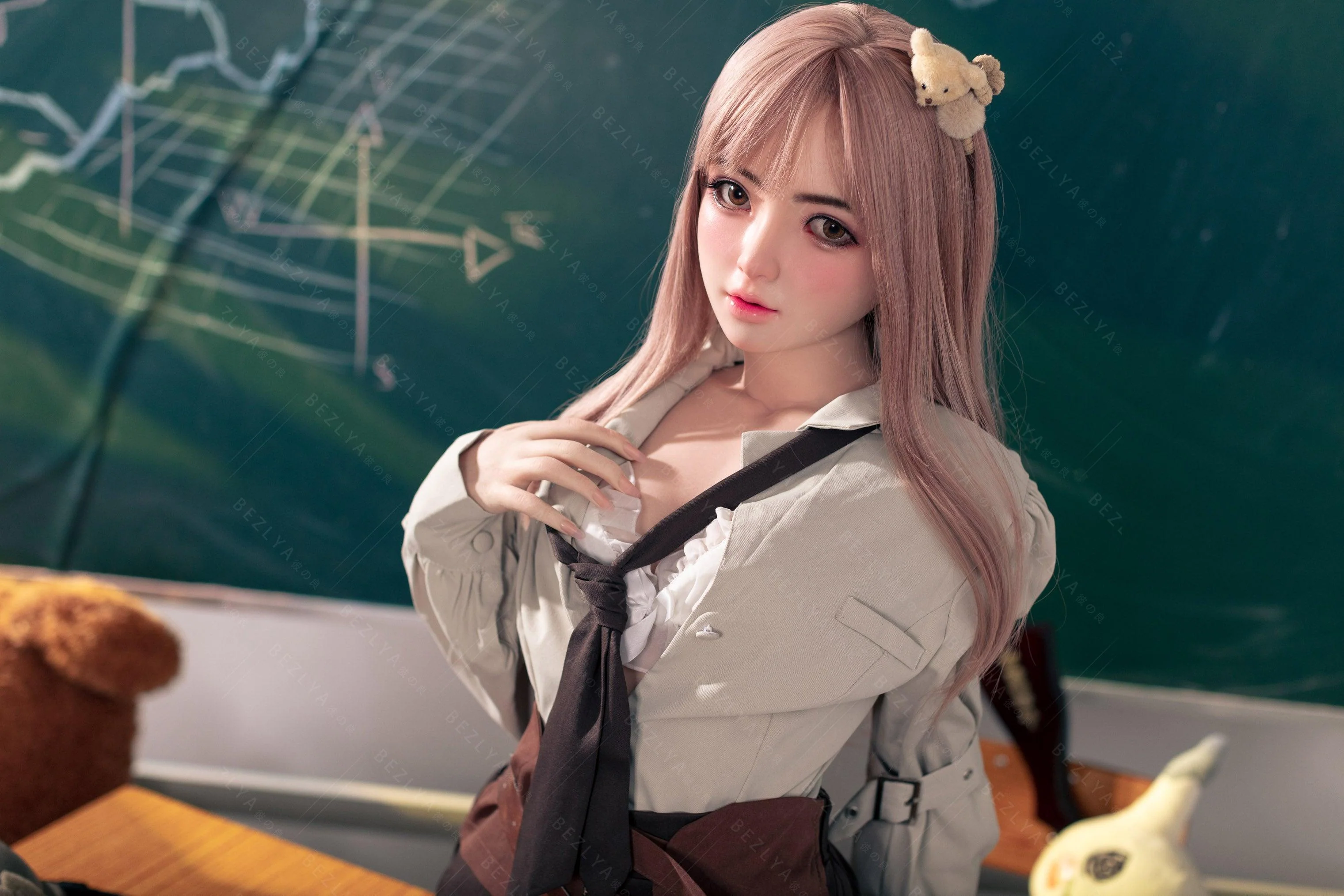 sex doll RCBezlya - Convallaria - 155cm/5ft1 - 2.1 B-cup - Silicone Sex Doll - R C