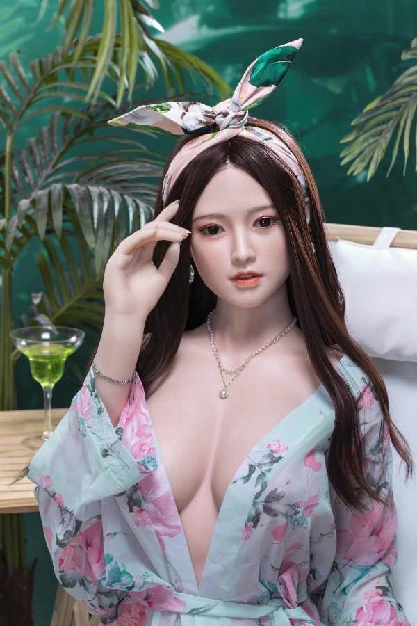 sex doll RC160cm / 5ft3 Life Size Asian Adult Silicone Sex Doll - Dime Doll: Cristal - R C