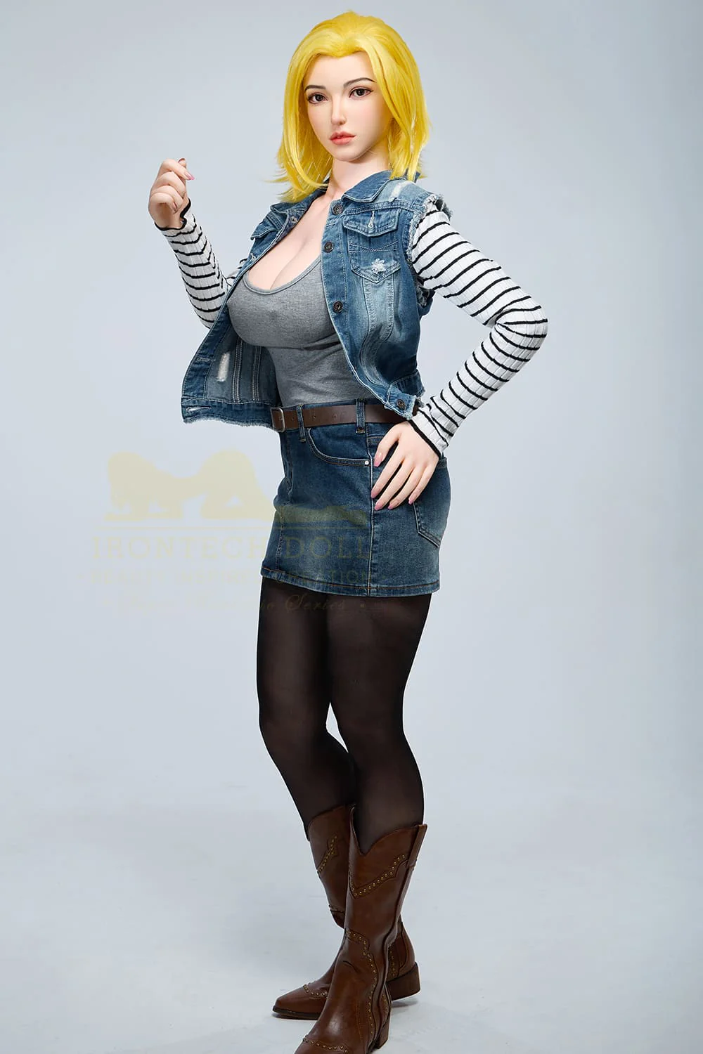 sex doll RC5ft3 / 159cm G-Cup Curvy Body  Silicone Japanese Sex Doll - Irontech Doll Jill - R C