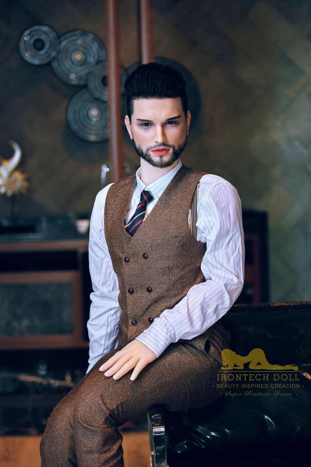 sex doll RCIrontech Doll -  Kevin (White Skin) - 162cm/5ft4 Male - Silicone Head Sex - R C