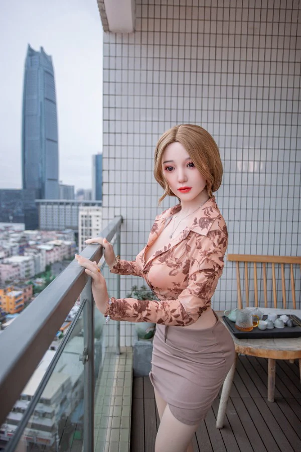 sex doll RC160cm / 5ft3 Natural Skin Sexy Charming Silicone Love Doll - Dime Doll: Sunny - R C