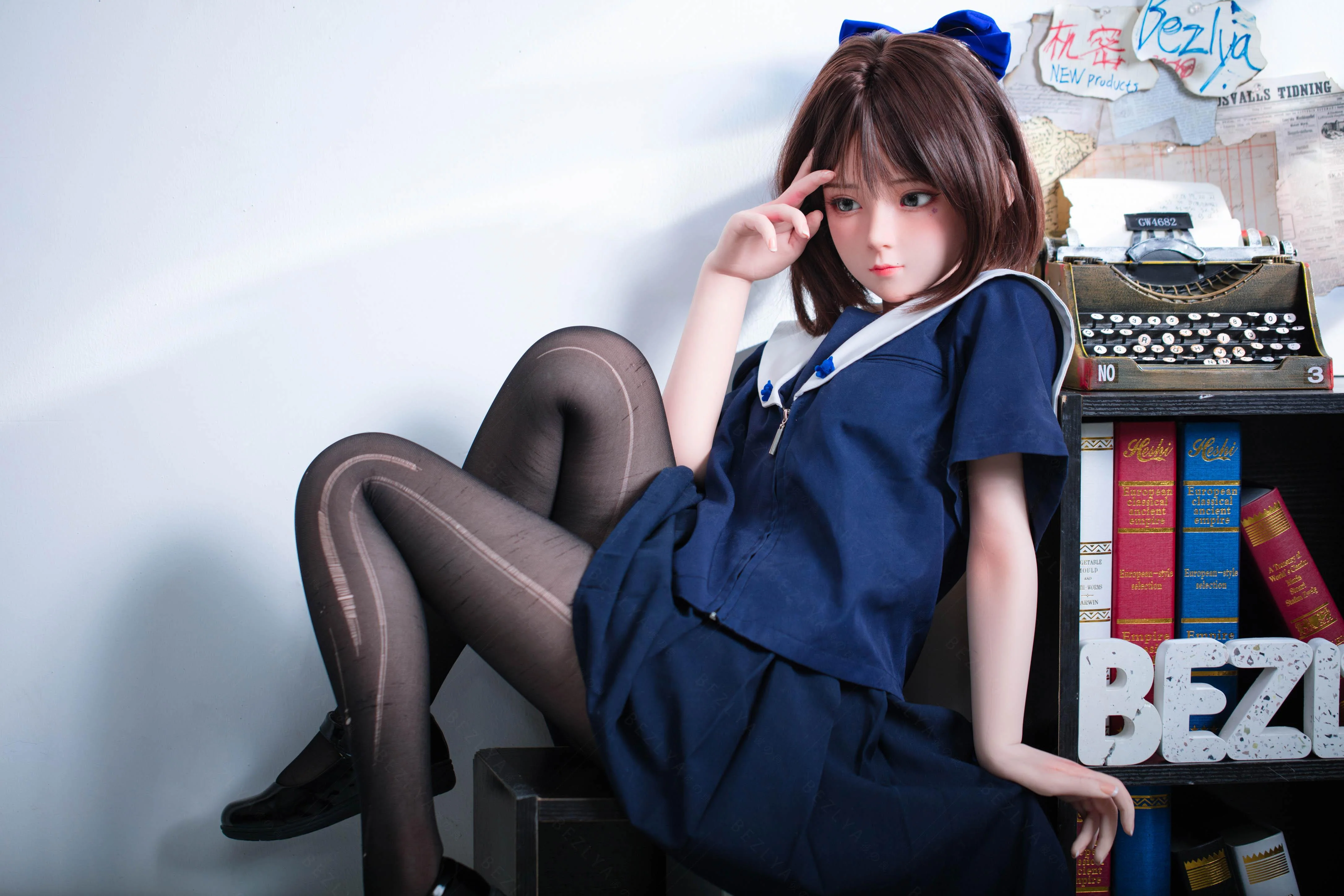 sex doll RCBezlya - Jasmine - 136cm/4ft5.5 - 2.1 AA-cup - Silicone Sex Doll - R C