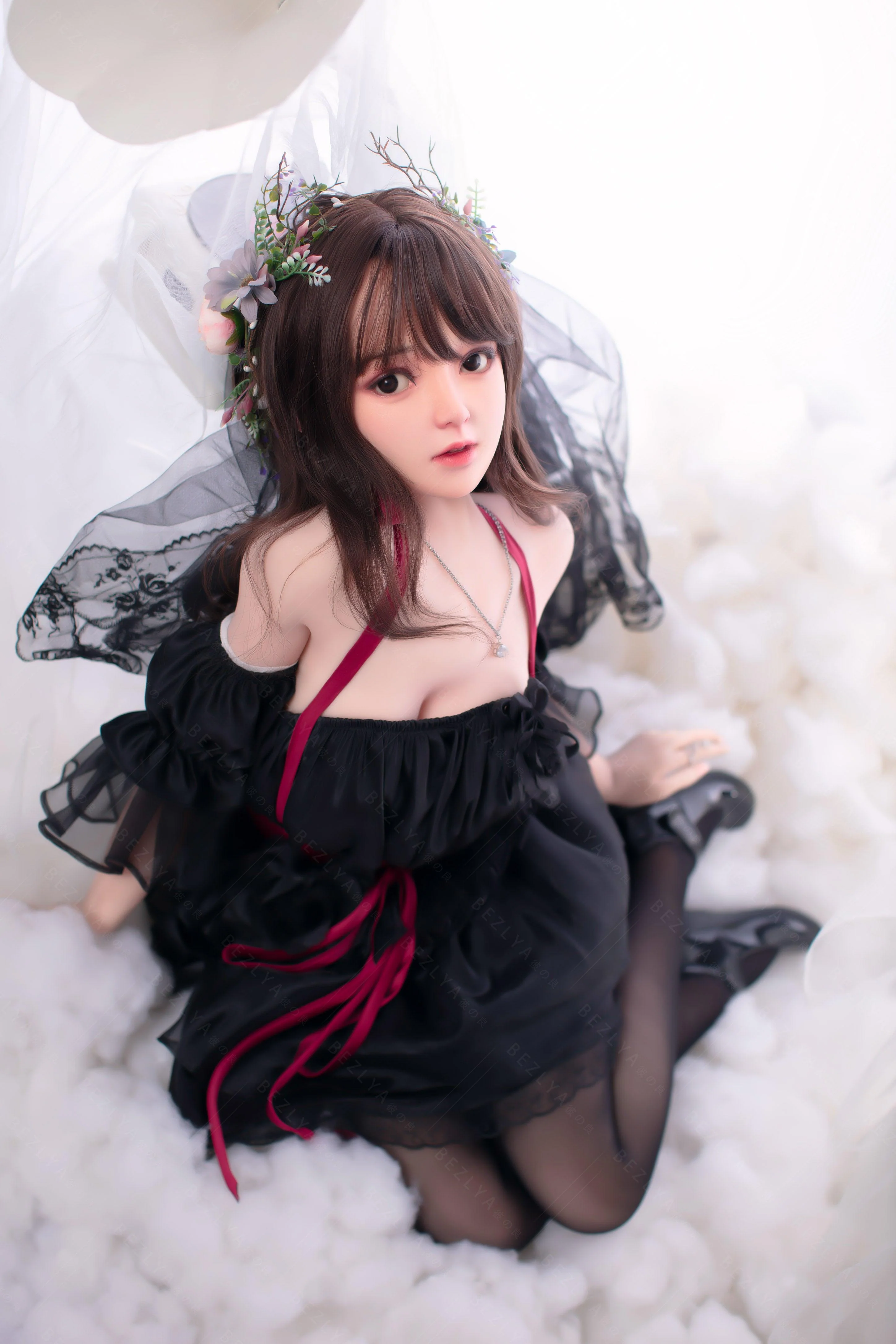 sex doll RCBezlya - Convallaria - 149cm/4ft10.75 - 2.0 D-cup - Silicone Head + TPE Body Sex Doll - R C