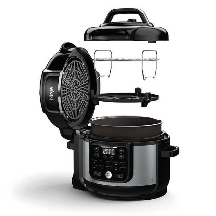 2026 Ninja Foodi PRO 11-in-1 Pressure Cooker with TenderCrisp Technology – 6L Non-Stick Pot & 3.7L Crisp Plate