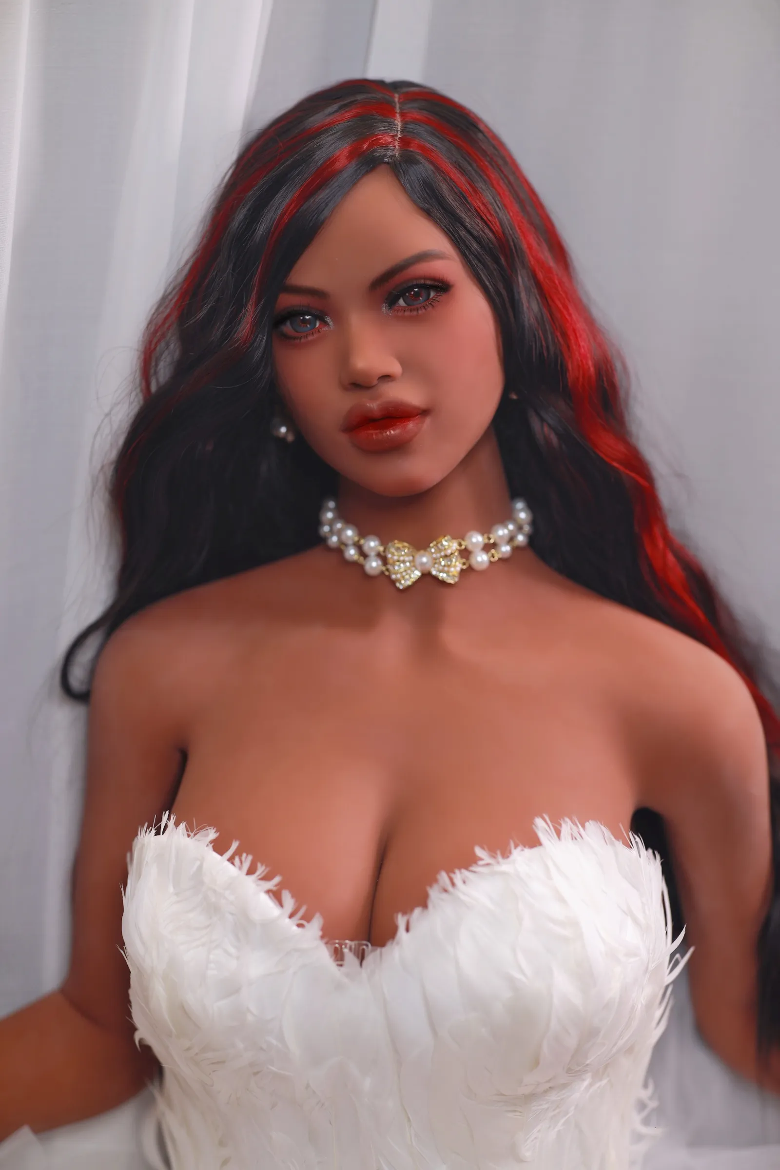 sex doll RCAIBEI Doll I In Stock 4ft7/140cm Black Female Sex Dolls - Berta - R C