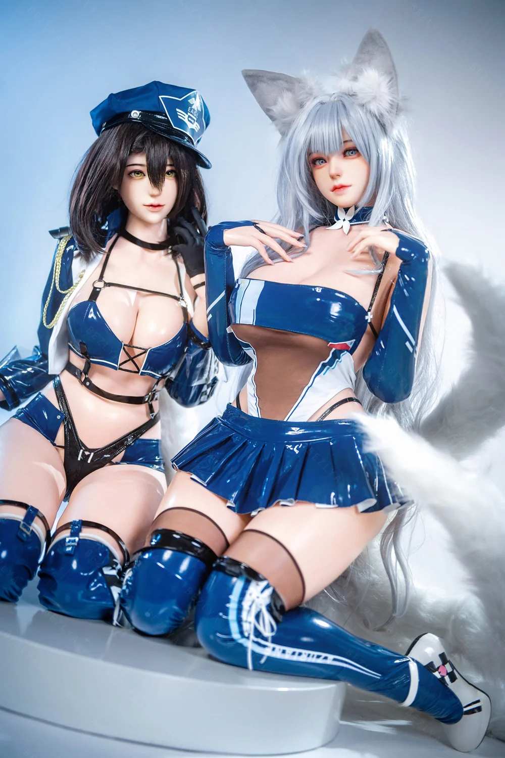 sex doll RCBezlya - Yulania & Campanula - 155cm/5ft1 - 2.2CF C-cup - Silicone Sex Doll - R C