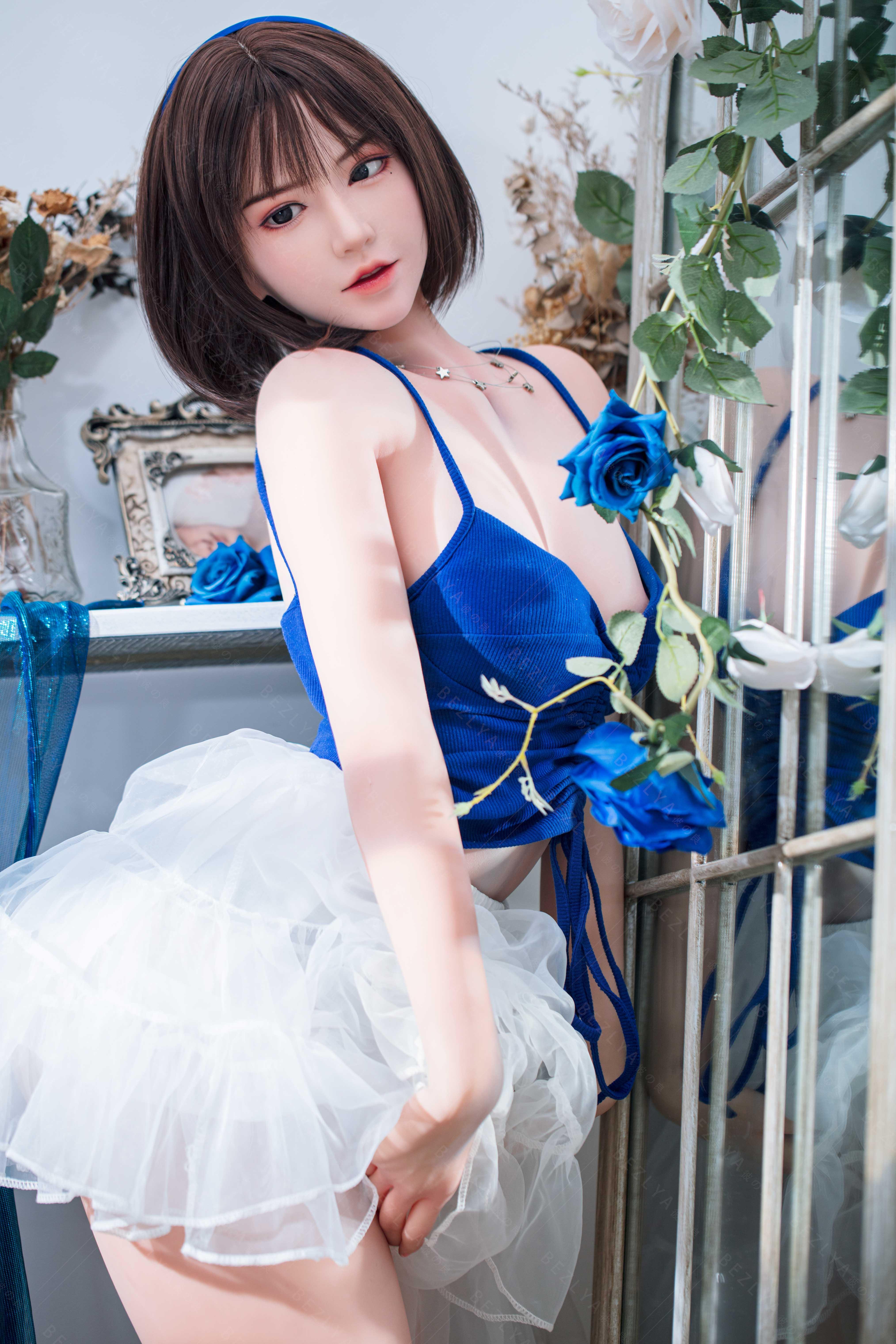 sex doll RCBezlya - Lagenaria - 155cm/5ft1 - 2.0 B-cup - Silicone Head + TPE Body Sex Doll - R C