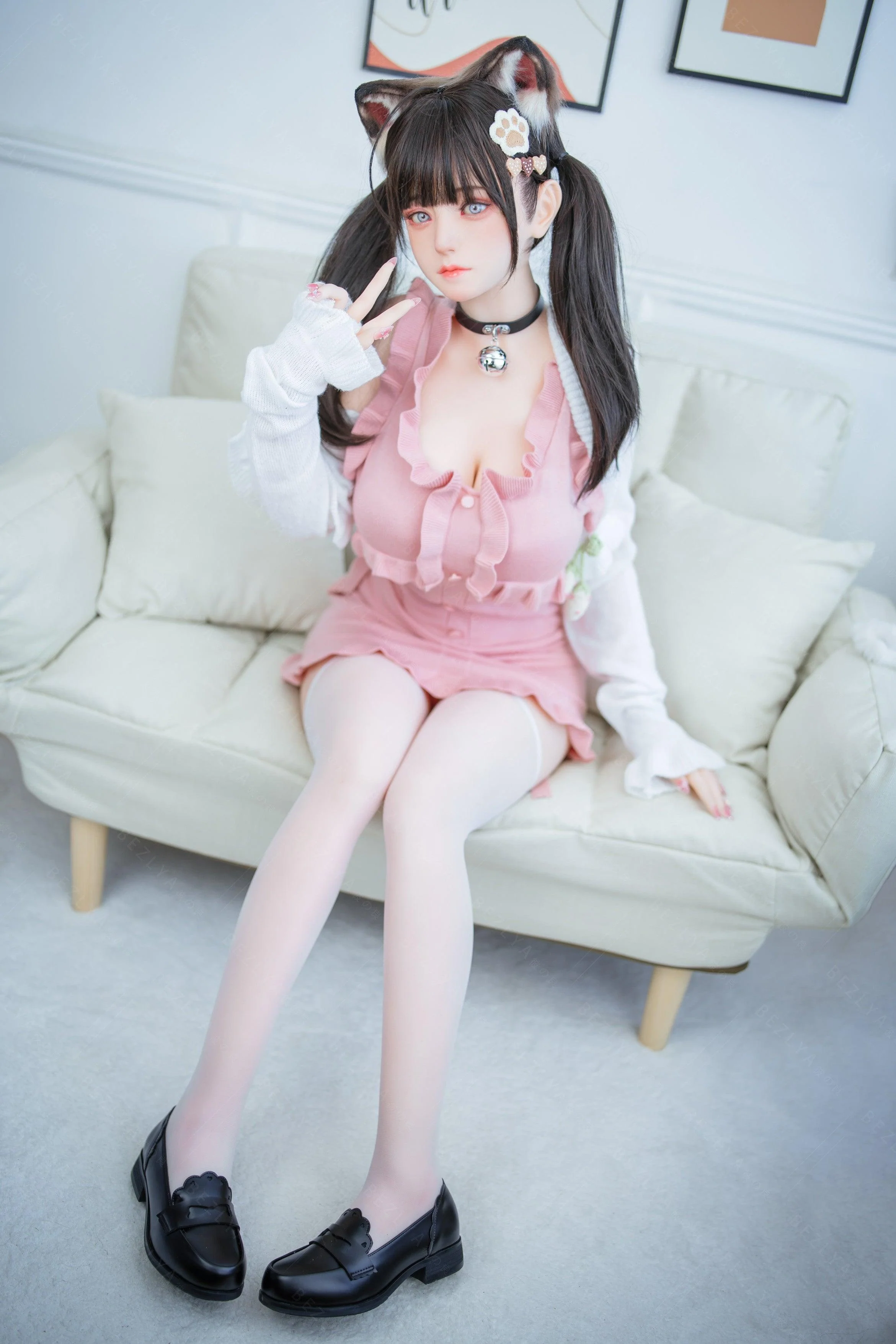 sex doll RCBezlya - Campanula - 155cm/5ft1 - 2.0 F-cup - Silicone Head + TPE Body Sex Doll - R C