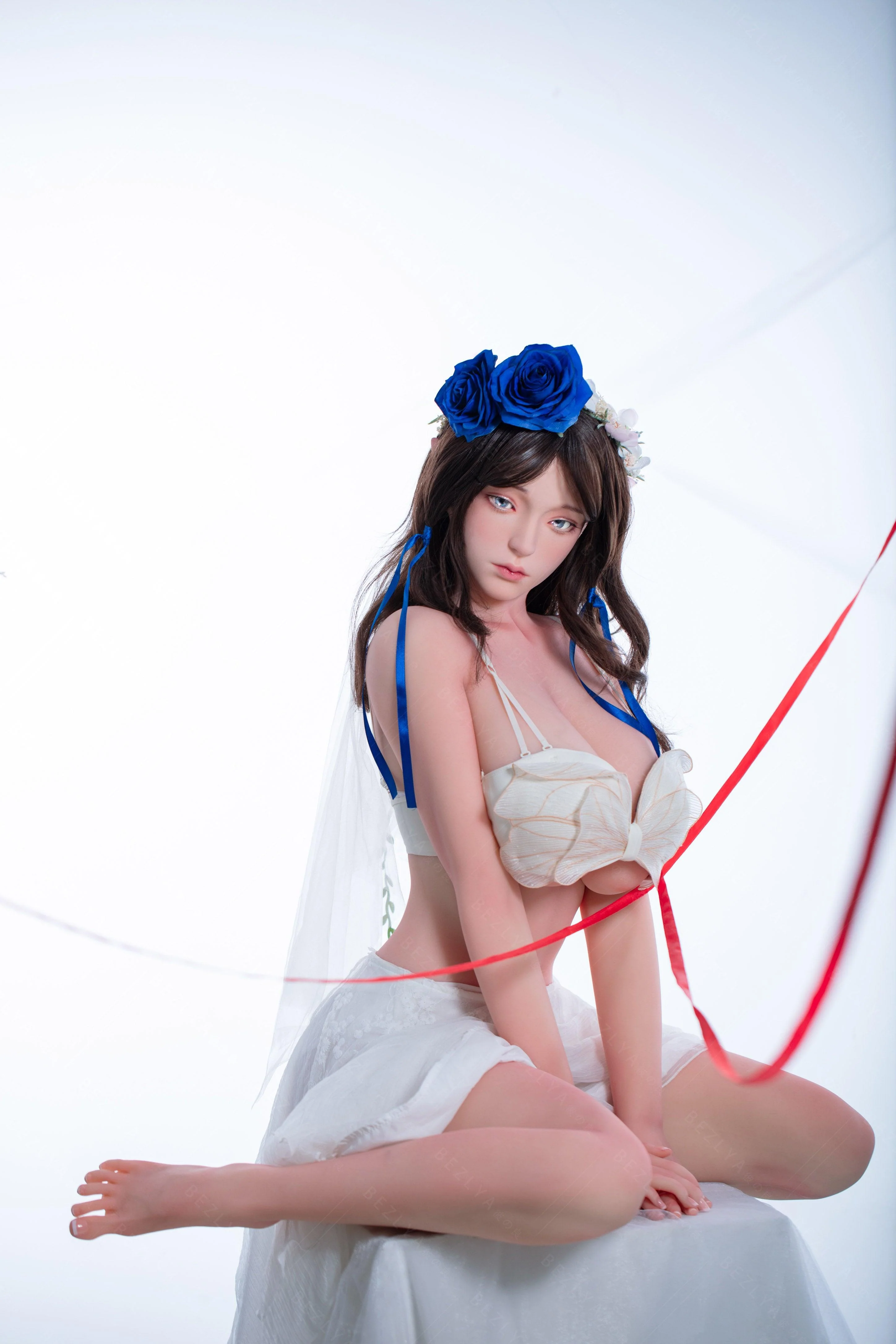 sex doll RCBezlya - Pansy - 155cm/5ft1 - 2.0 F-cup - Silicone Head + TPE Body Sex Doll - R C