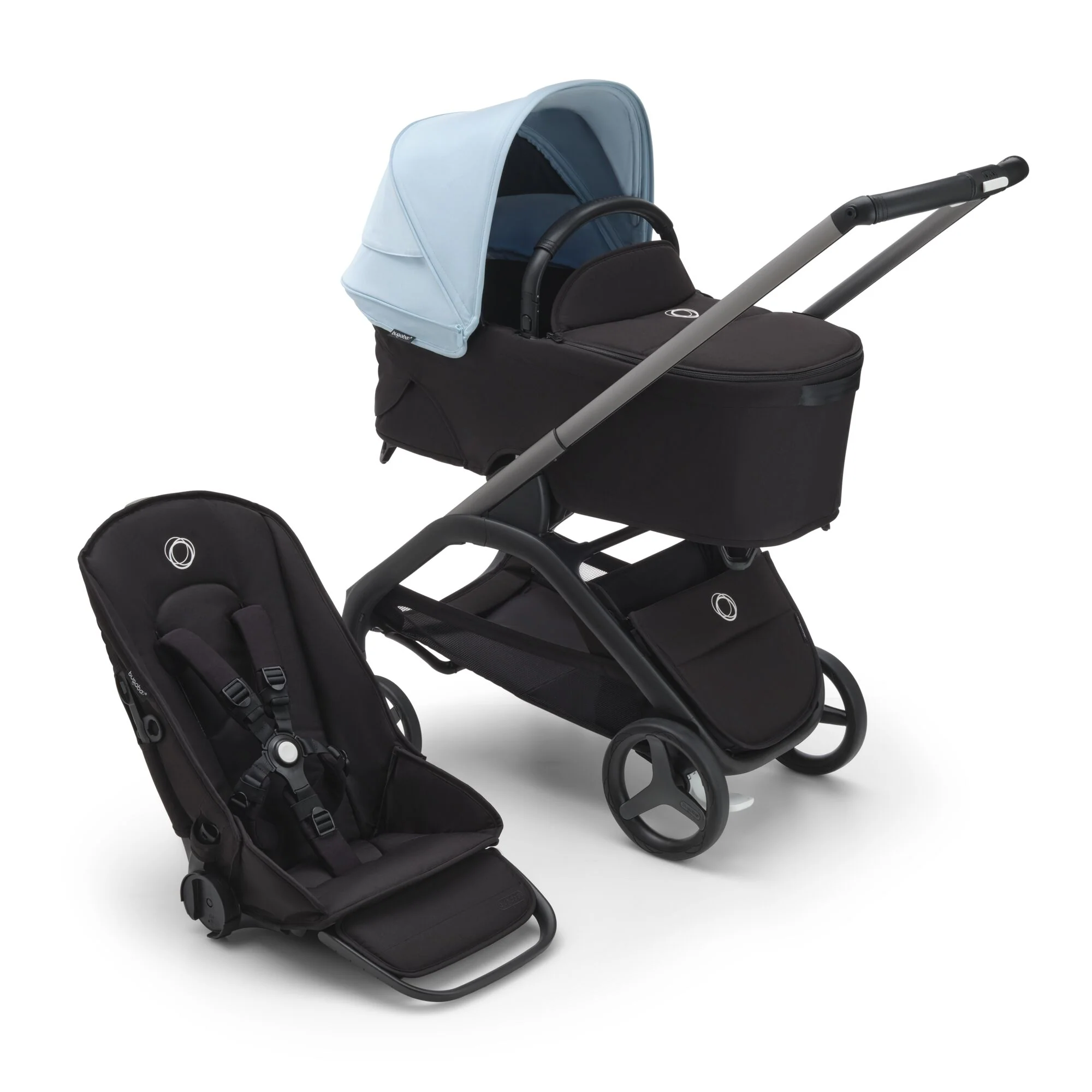 2026 Bugaboo Dragonfly Stroller Complete w/Bassinet-Pre-Order