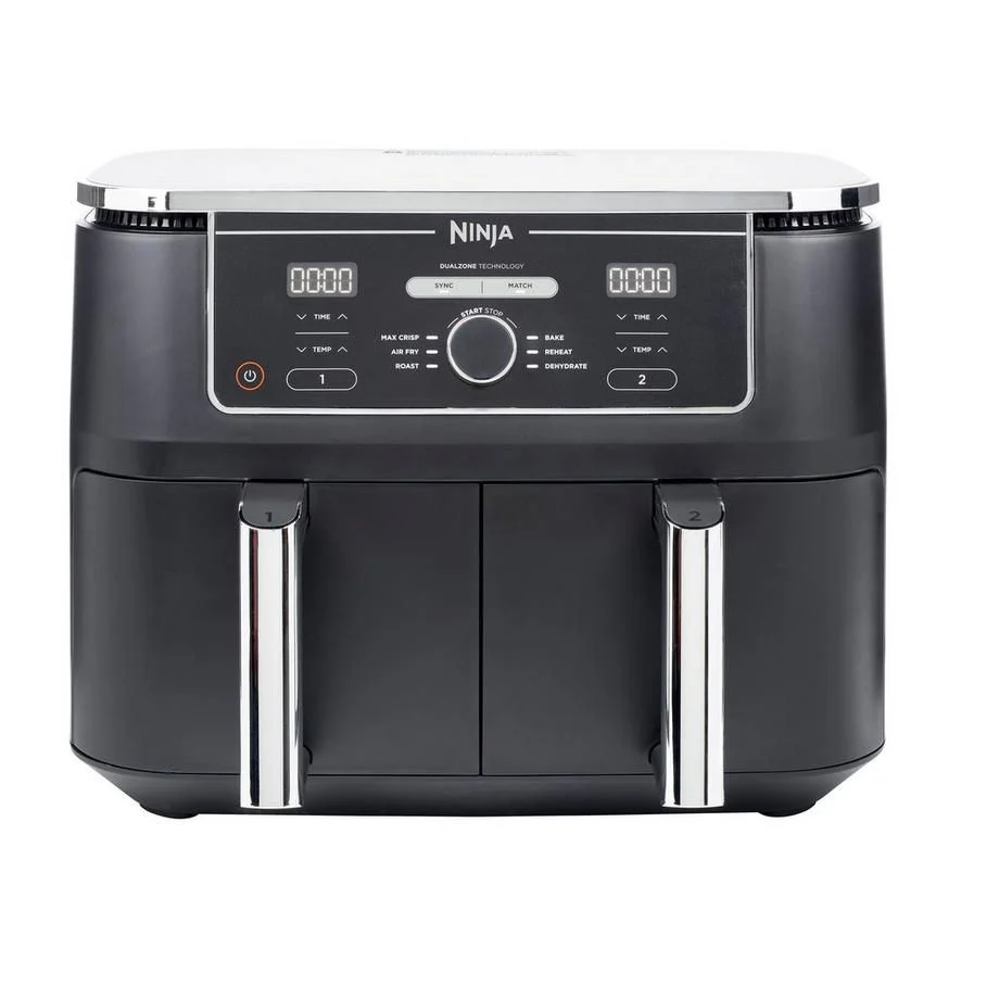 2026 Ninja Foodi MAX Dual Zone Air Fryer AF400UK 9.5L - Black